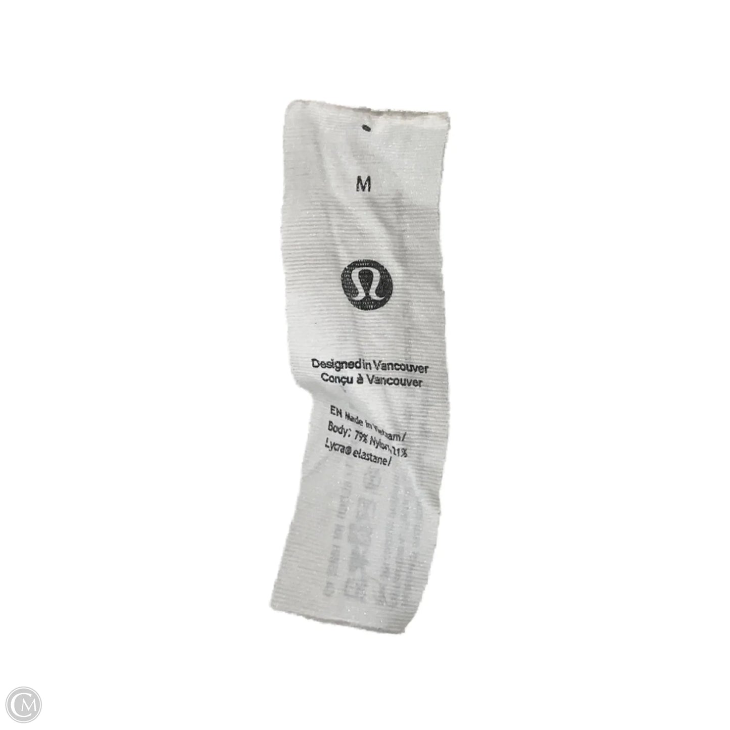 Athletic Tank Top By Lululemon In Cream, Size: M