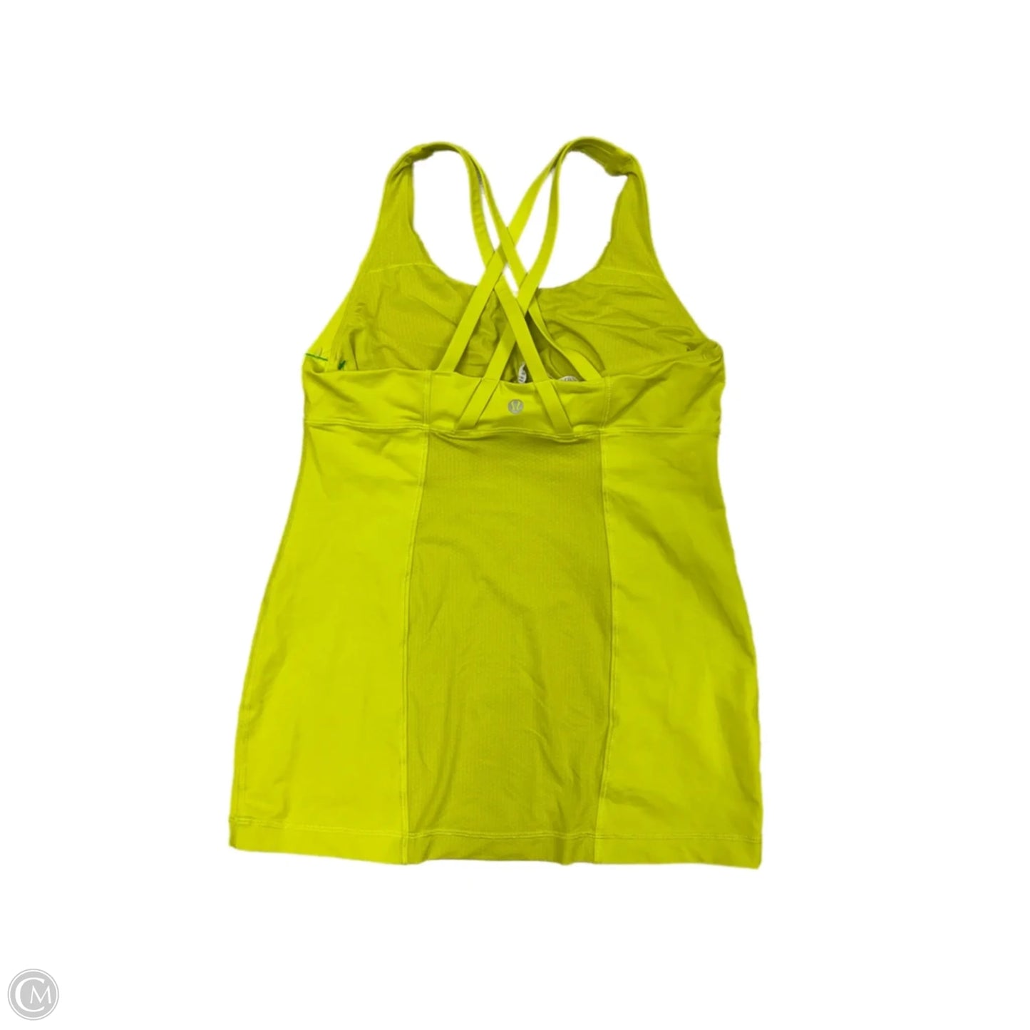 Athletic Tank Top By Lululemon In Green, Size: M