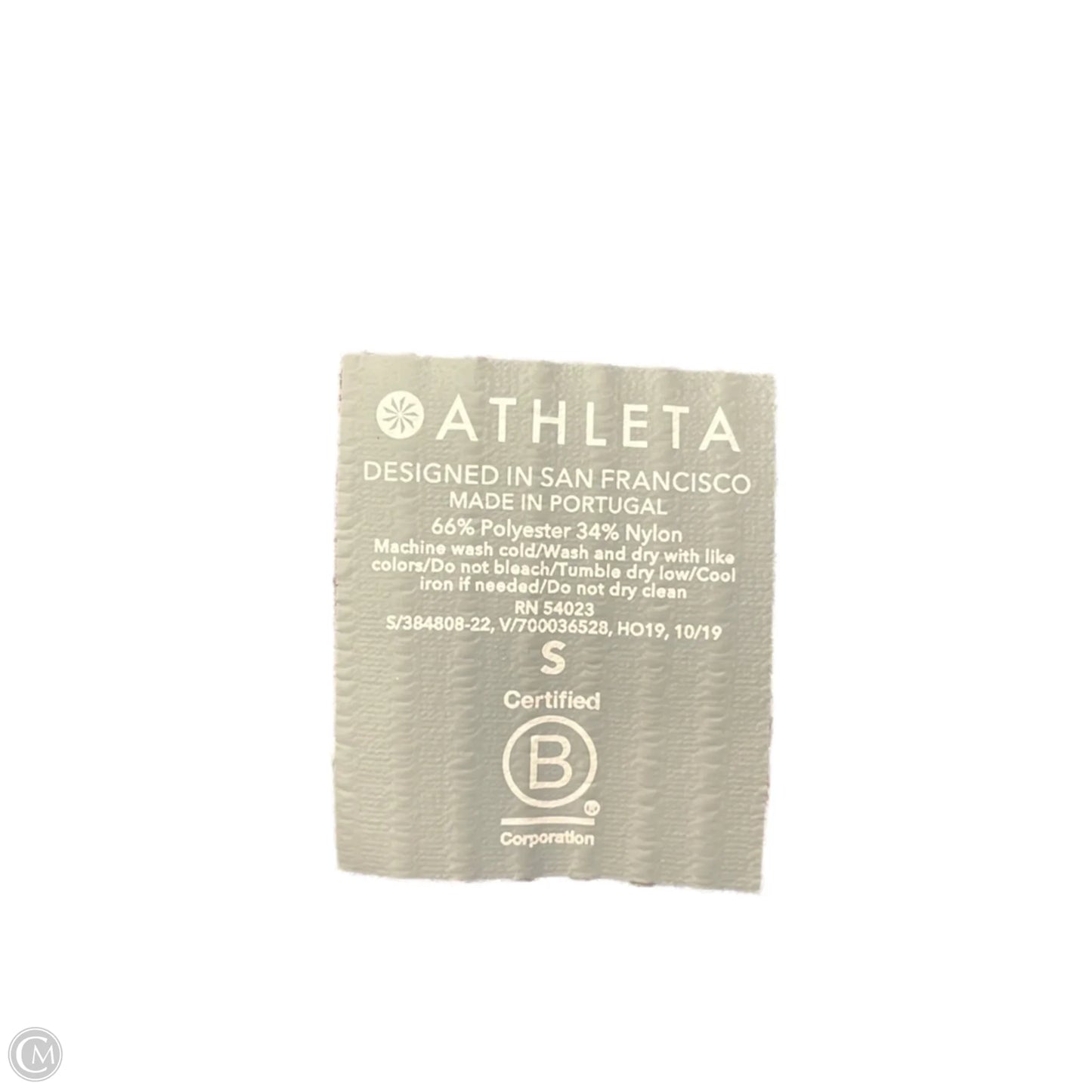 Athletic Tank Top By Athleta In Black, Size: S