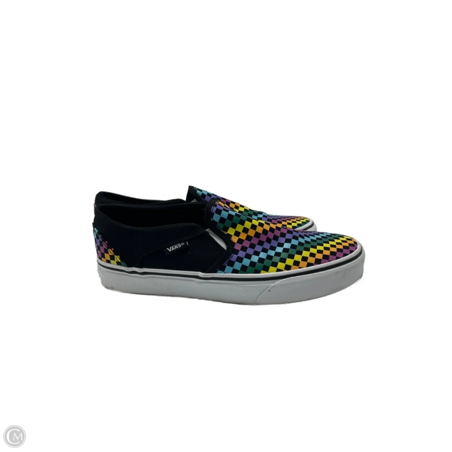 Shoes Athletic By Vans In Multi-colored, Size: 8.5