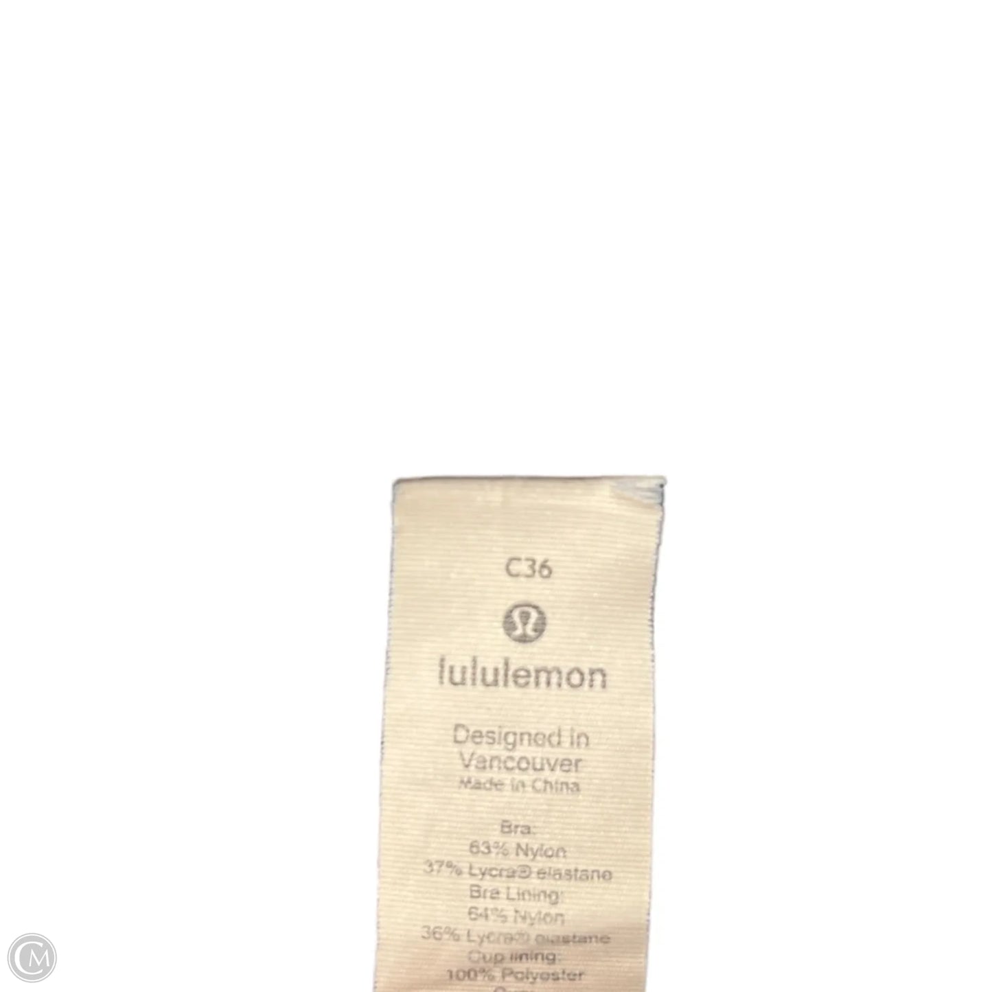 Athletic Bra By Lululemon In Blue