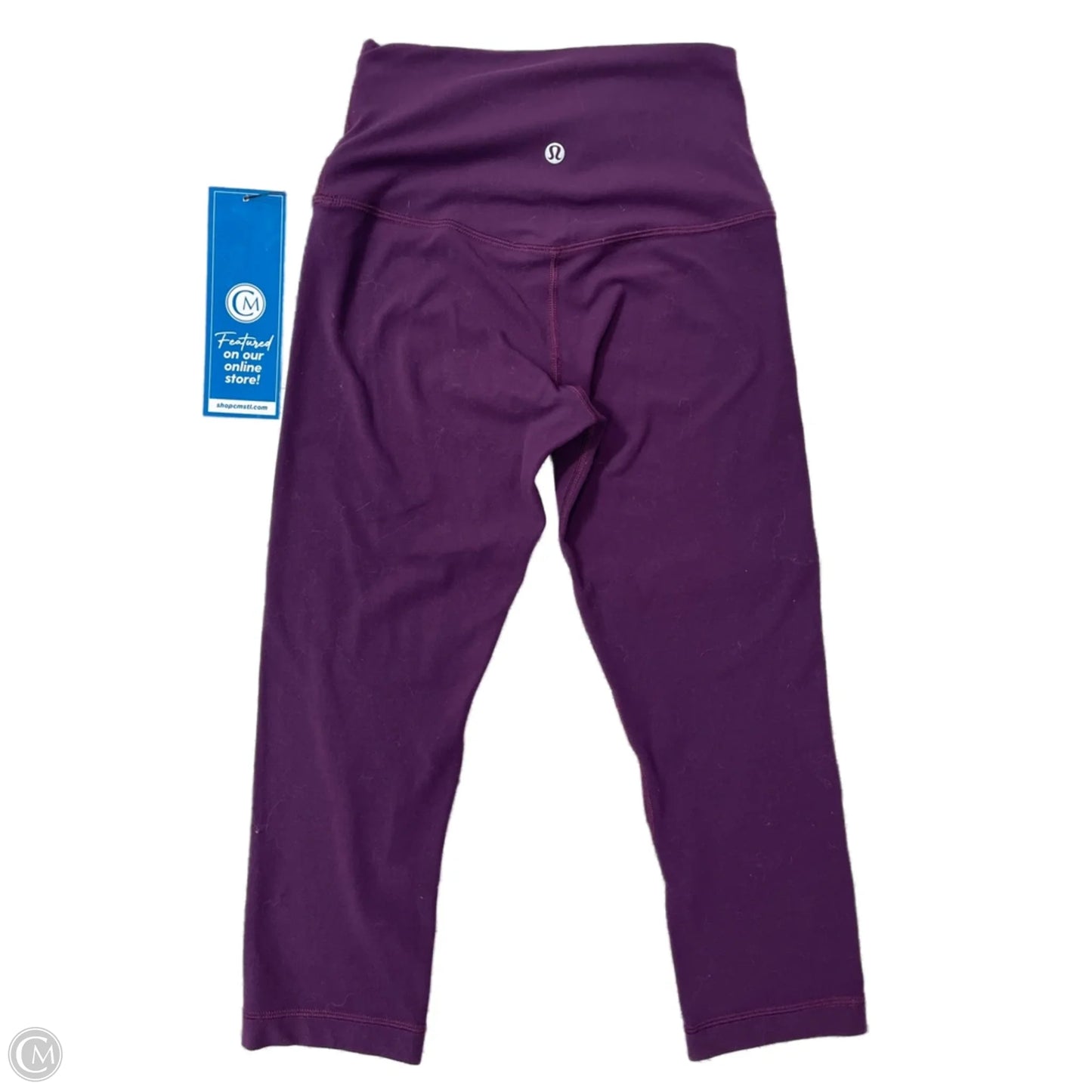 Athletic Capris By Lululemon In Purple, Size: S