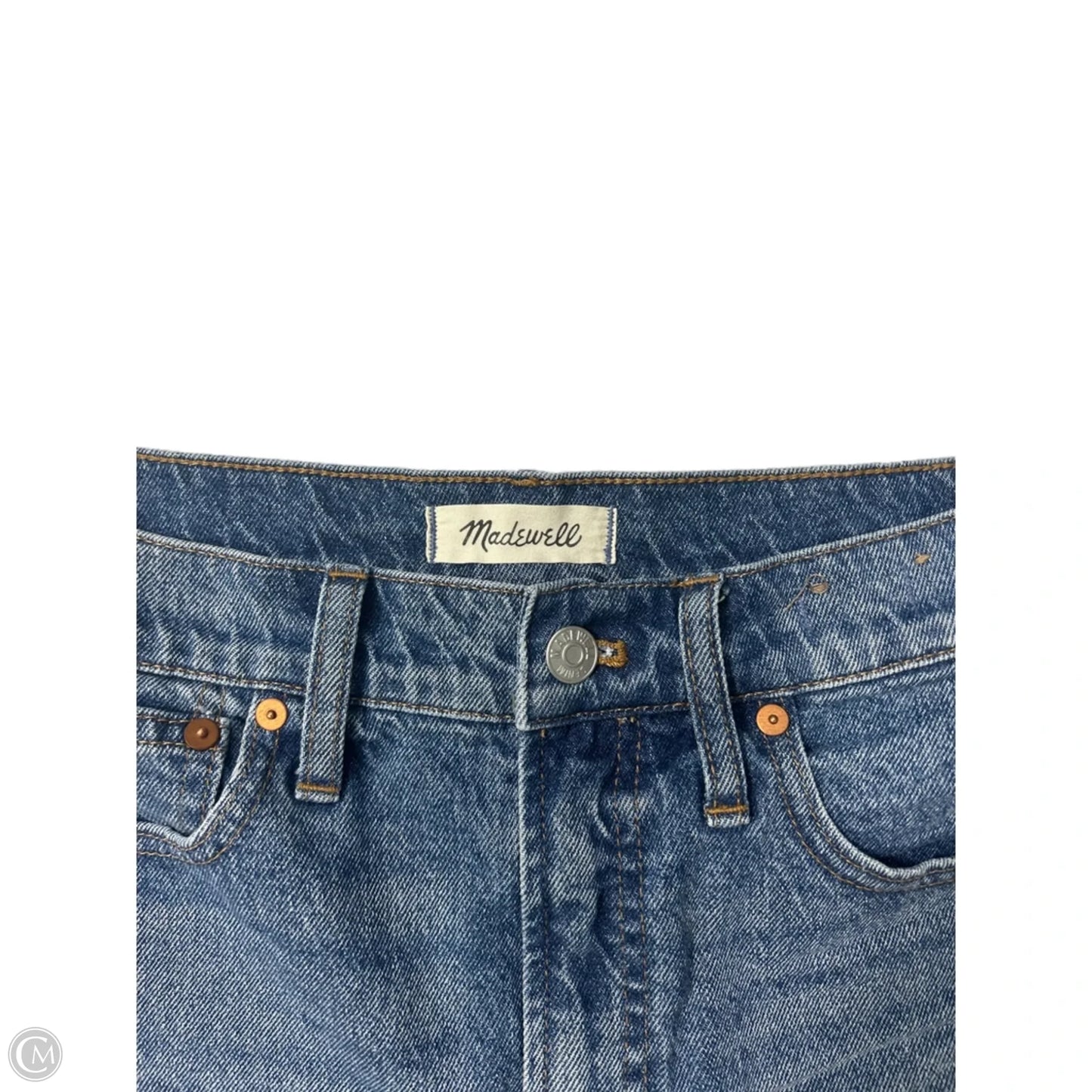 Shorts By Madewell In Blue Denim, Size: 4