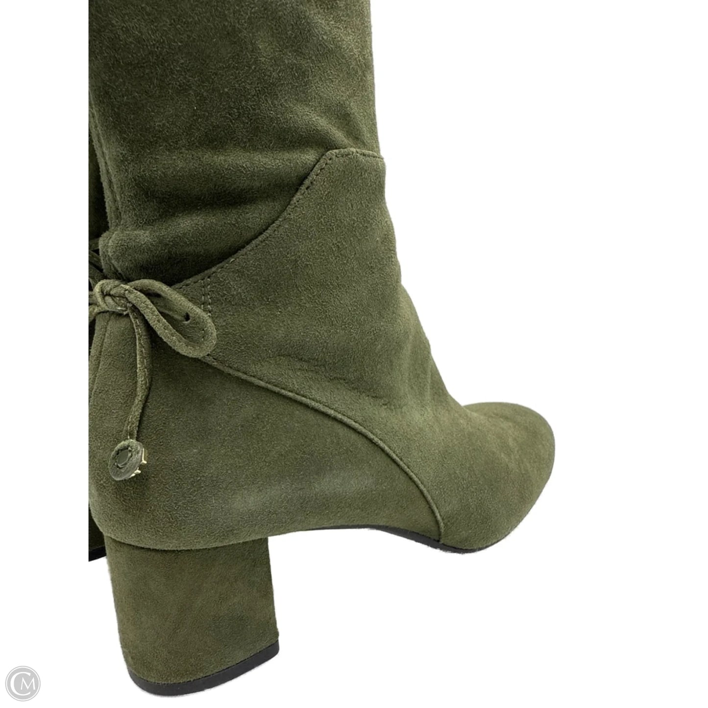 Boots Knee High Designer By Tory Burch In Green, Size: 7.5