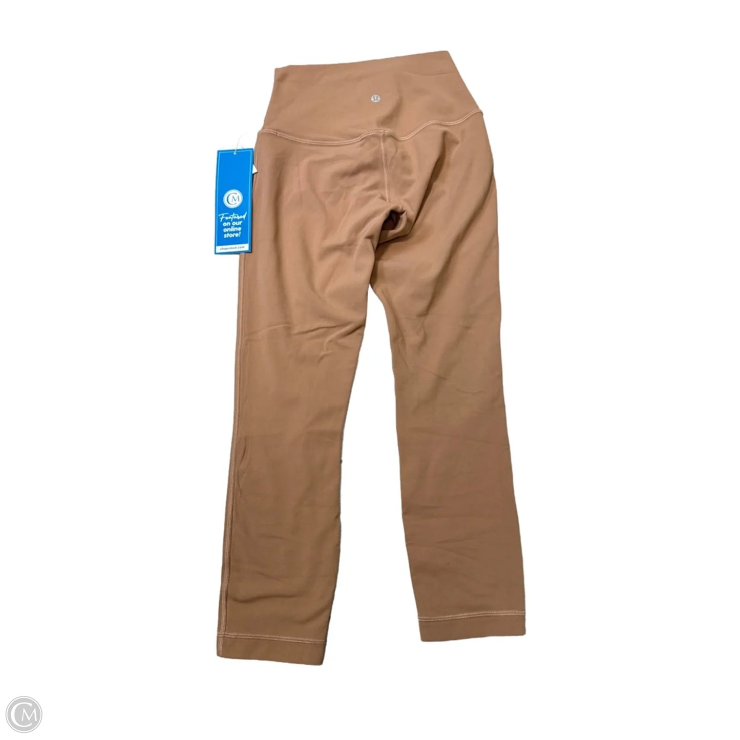 Athletic Leggings By Lululemon In Brown, Size: S