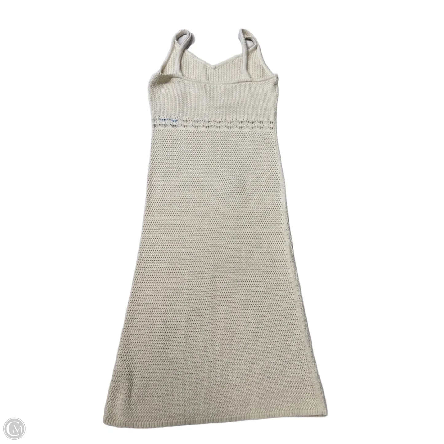 Dress Casual Midi By Old Navy In Cream, Size: Mp