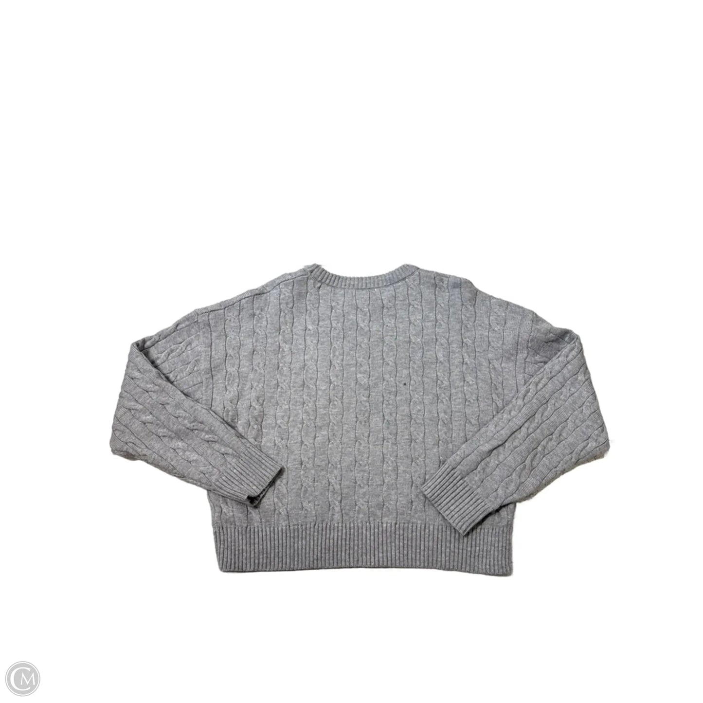 Sweater By Faded Rose In Grey, Size: M
