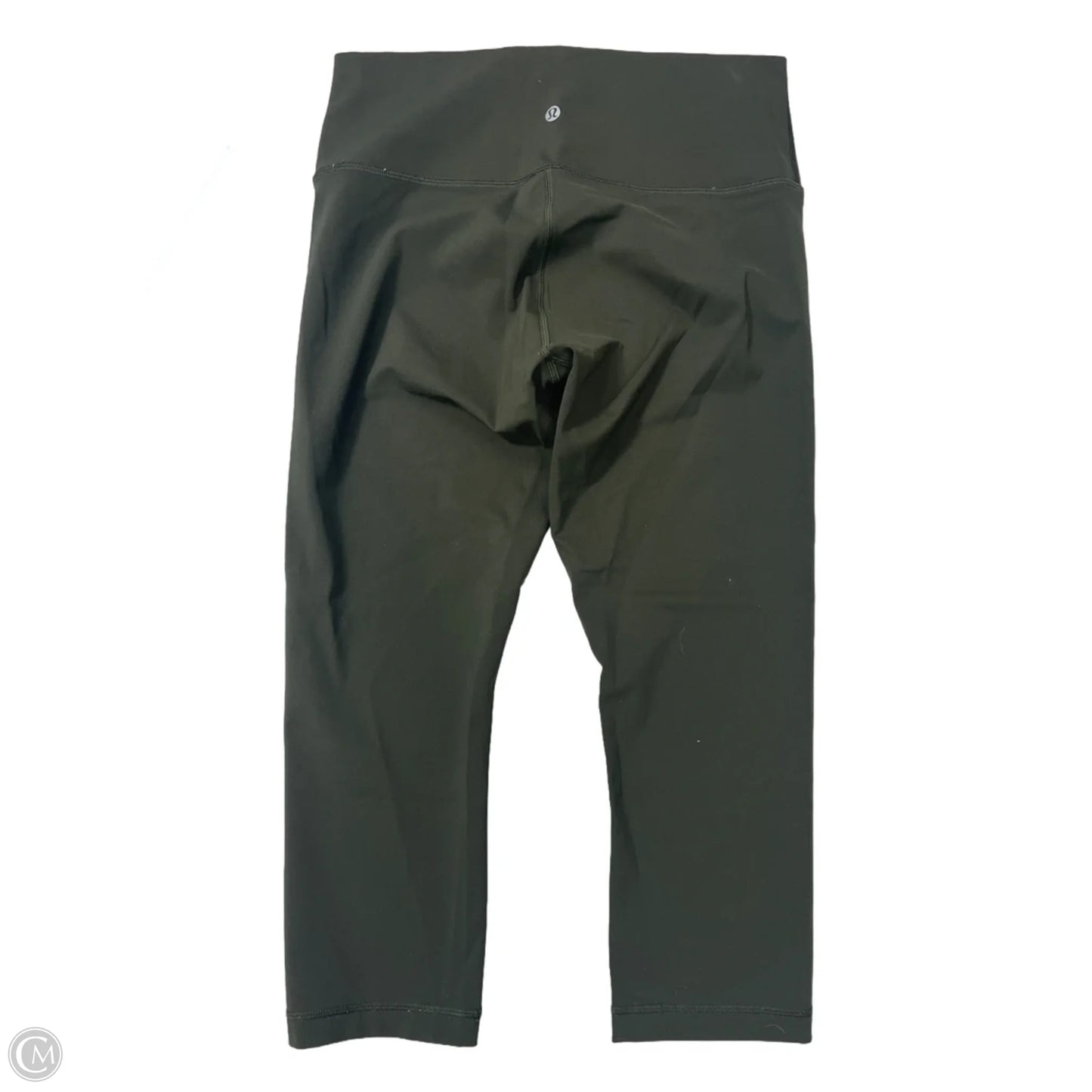 Athletic Capris By Lululemon In Green, Size: M