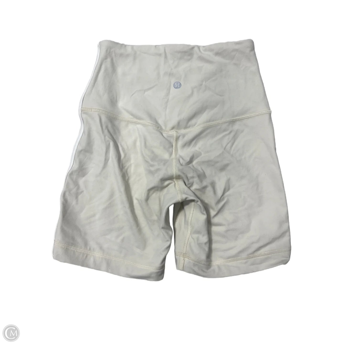 Athletic Shorts By Lululemon In Cream, Size: S