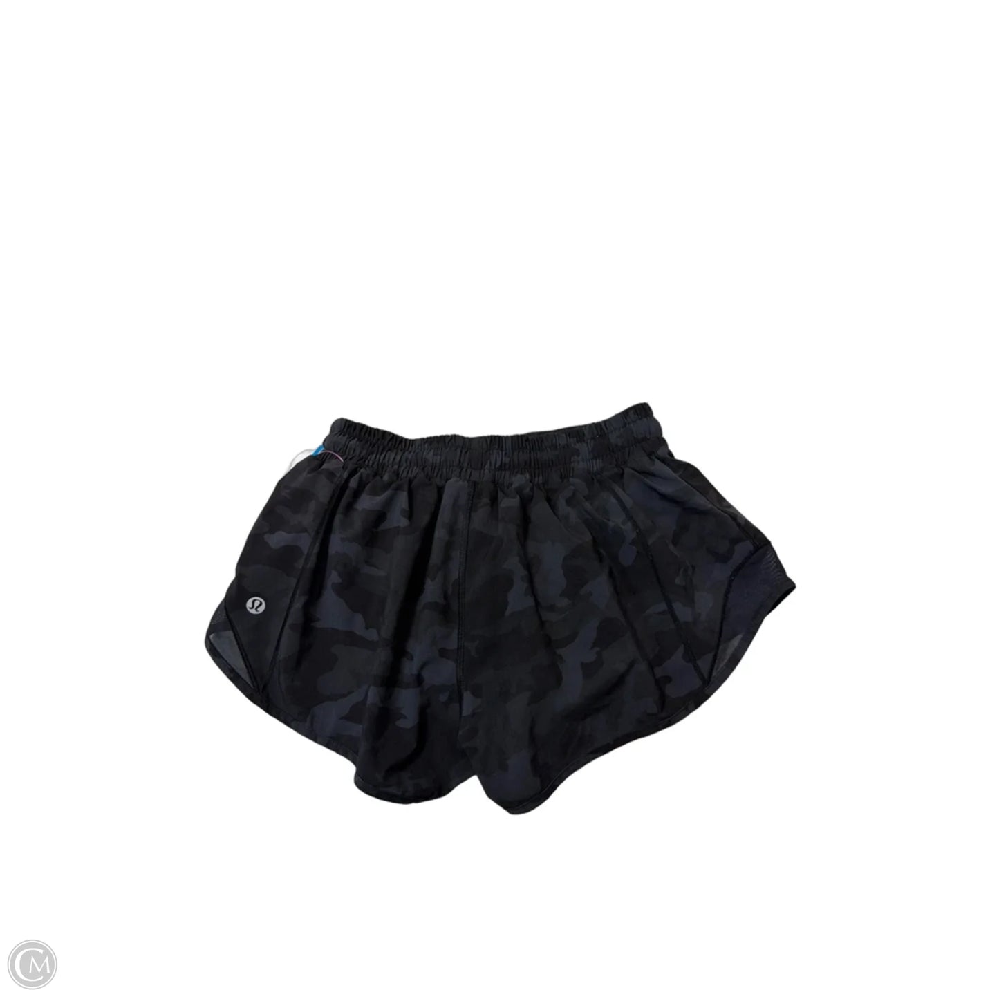 Athletic Shorts By Lululemon In Camouflage Print, Size: 4