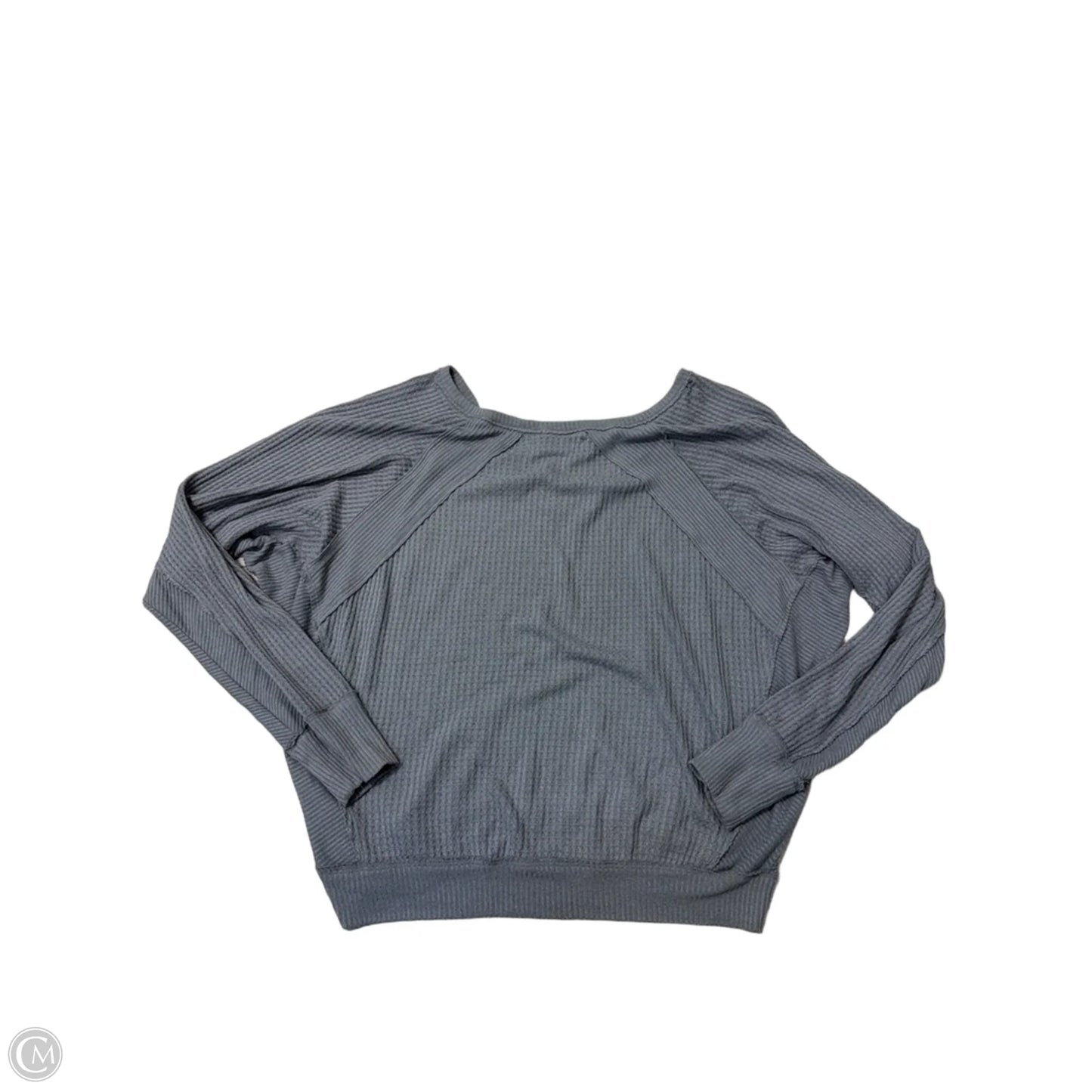 Top Long Sleeve By Free People In Grey, Size: S