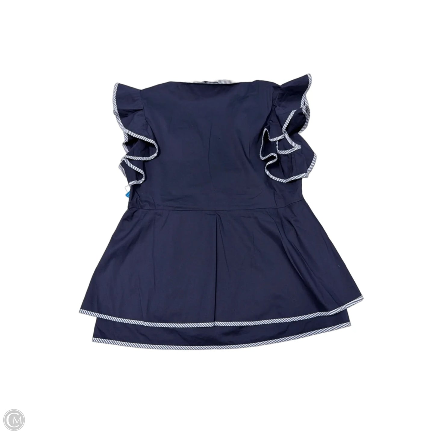 Top Short Sleeve By Vineyard Vines In Navy, Size: Xs
