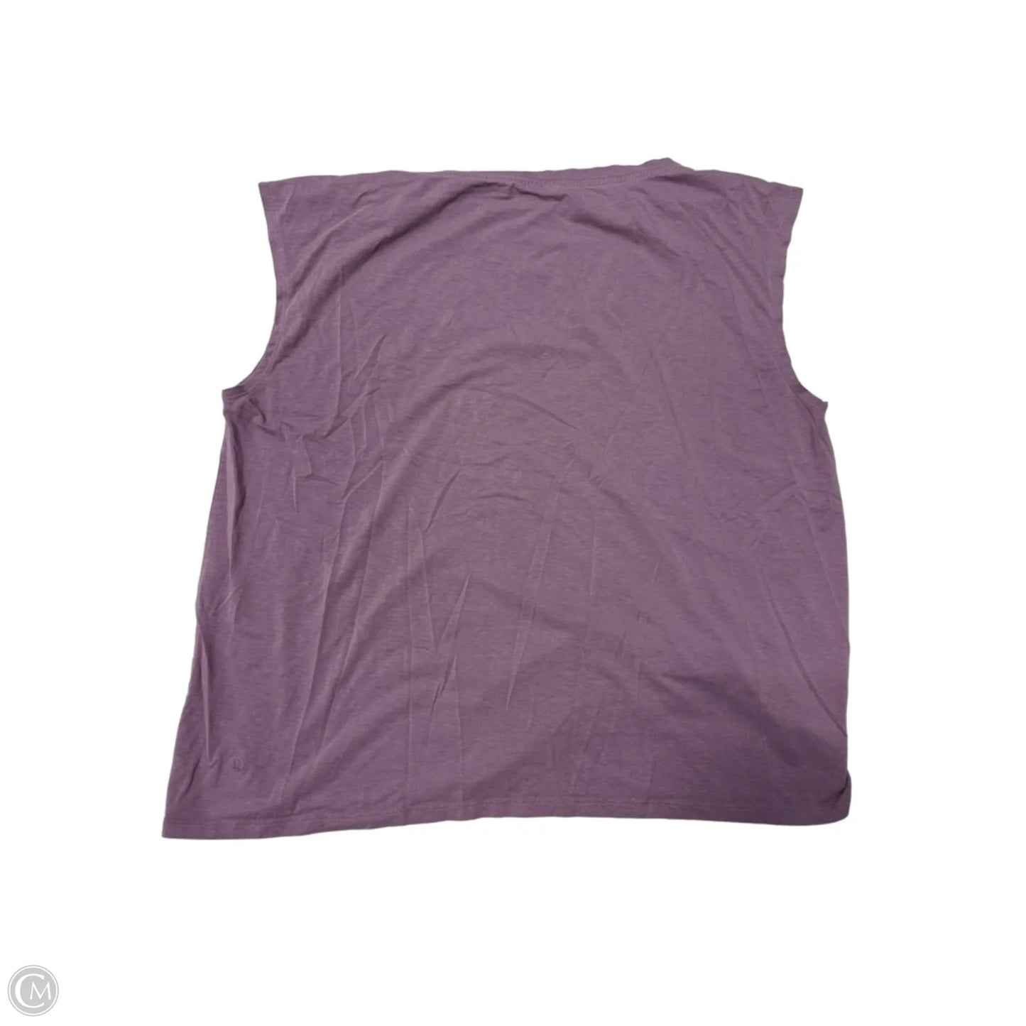 Top Sleeveless By Lululemon In Purple, Size: Xl