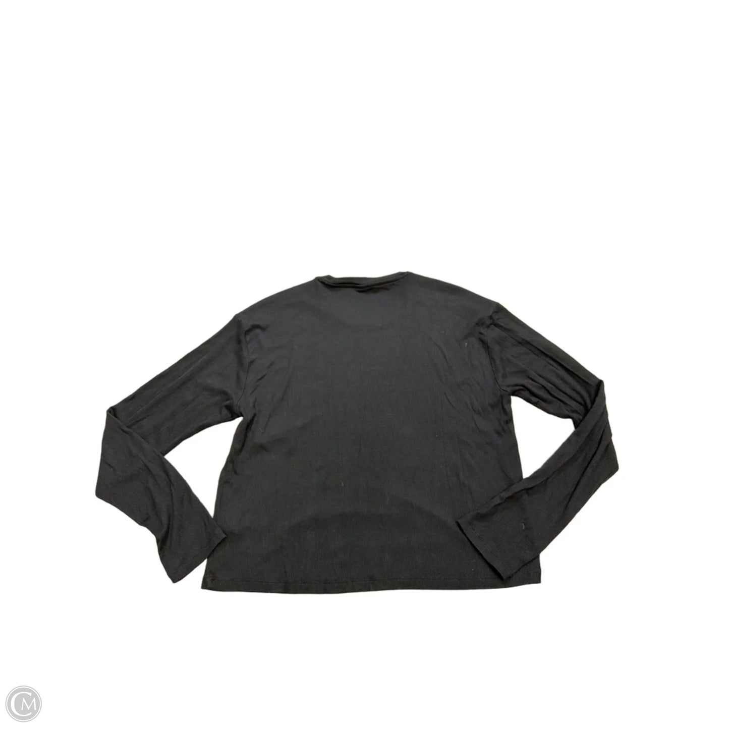 Top Long Sleeve By Vuori In Black, Size: S