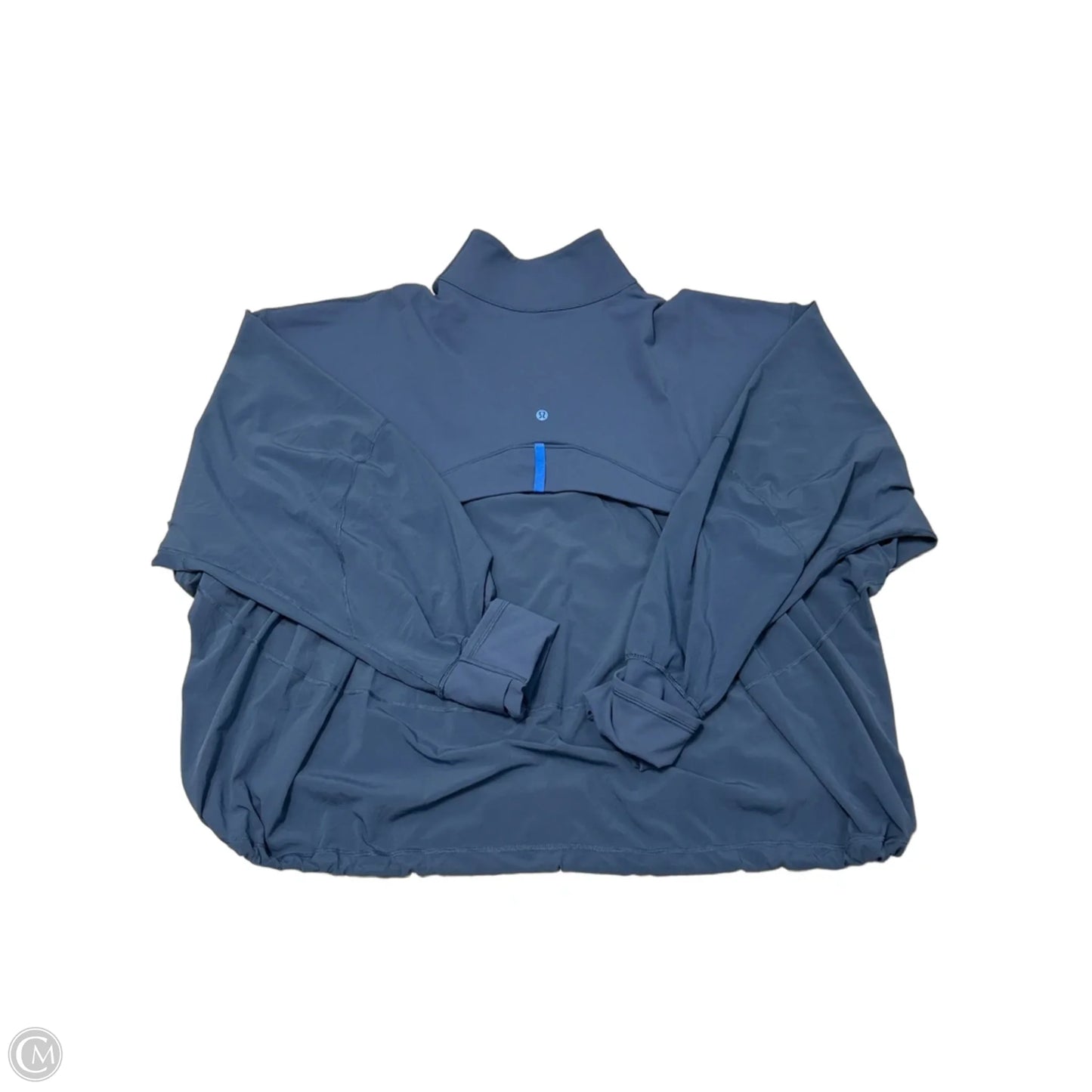 Athletic Jacket By Lululemon In Blue, Size: L