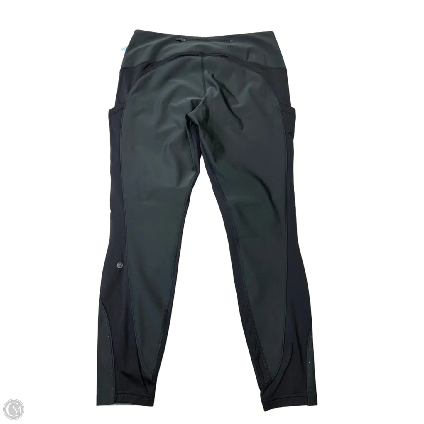 Athletic Leggings By Lululemon In Grey, Size: 12