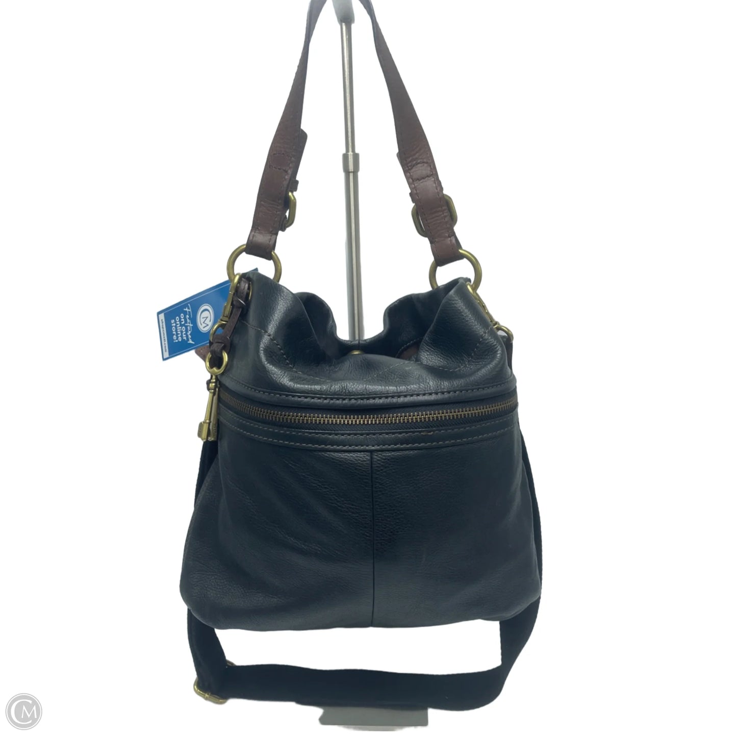 Handbag Leather By Fossil