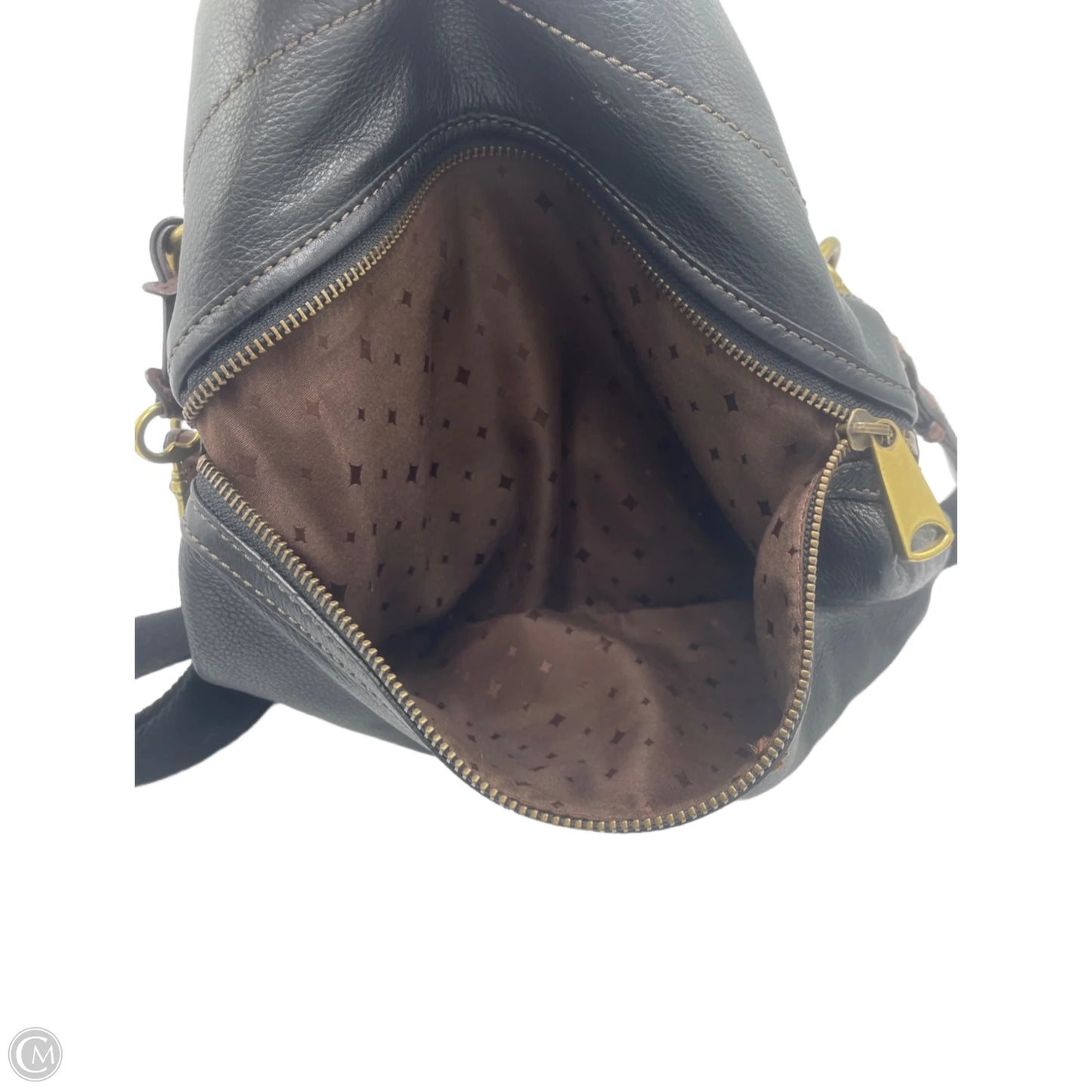 Handbag Leather By Fossil