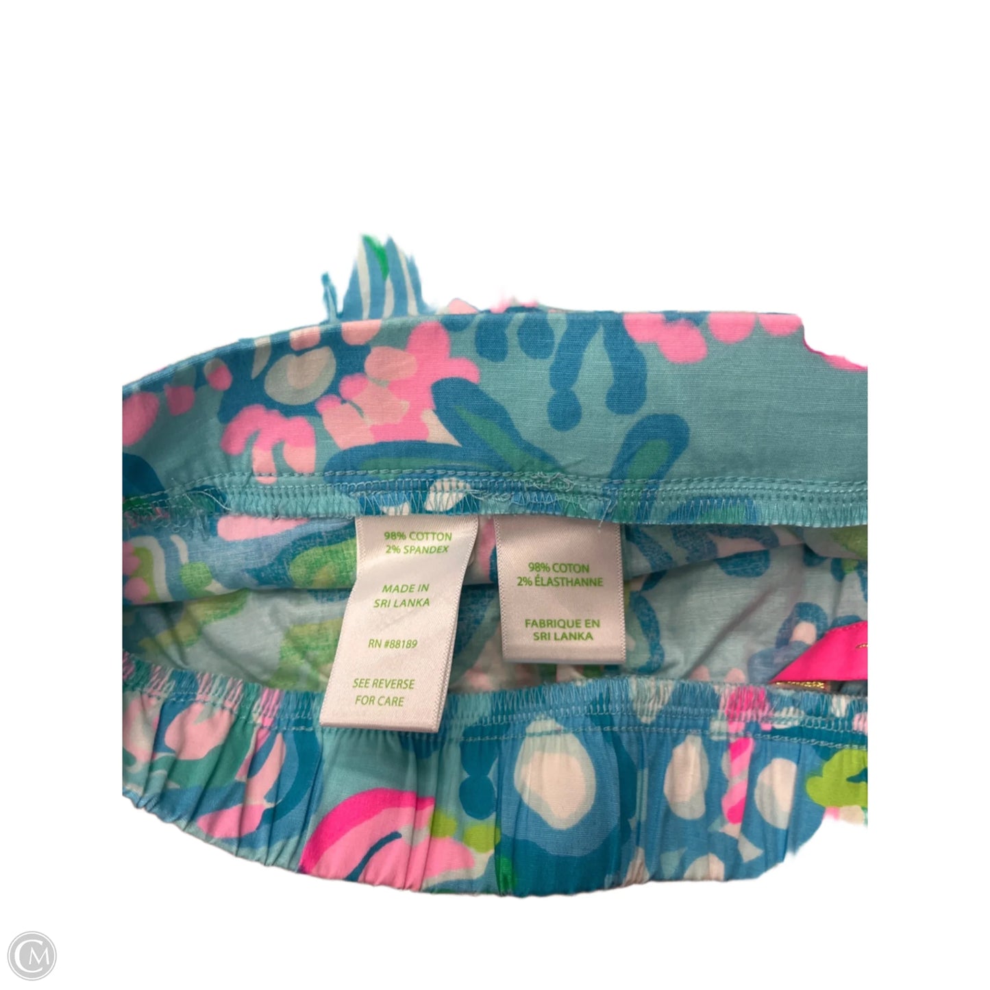 Shorts Designer By Lilly Pulitzer In Blue & Pink, Size: S
