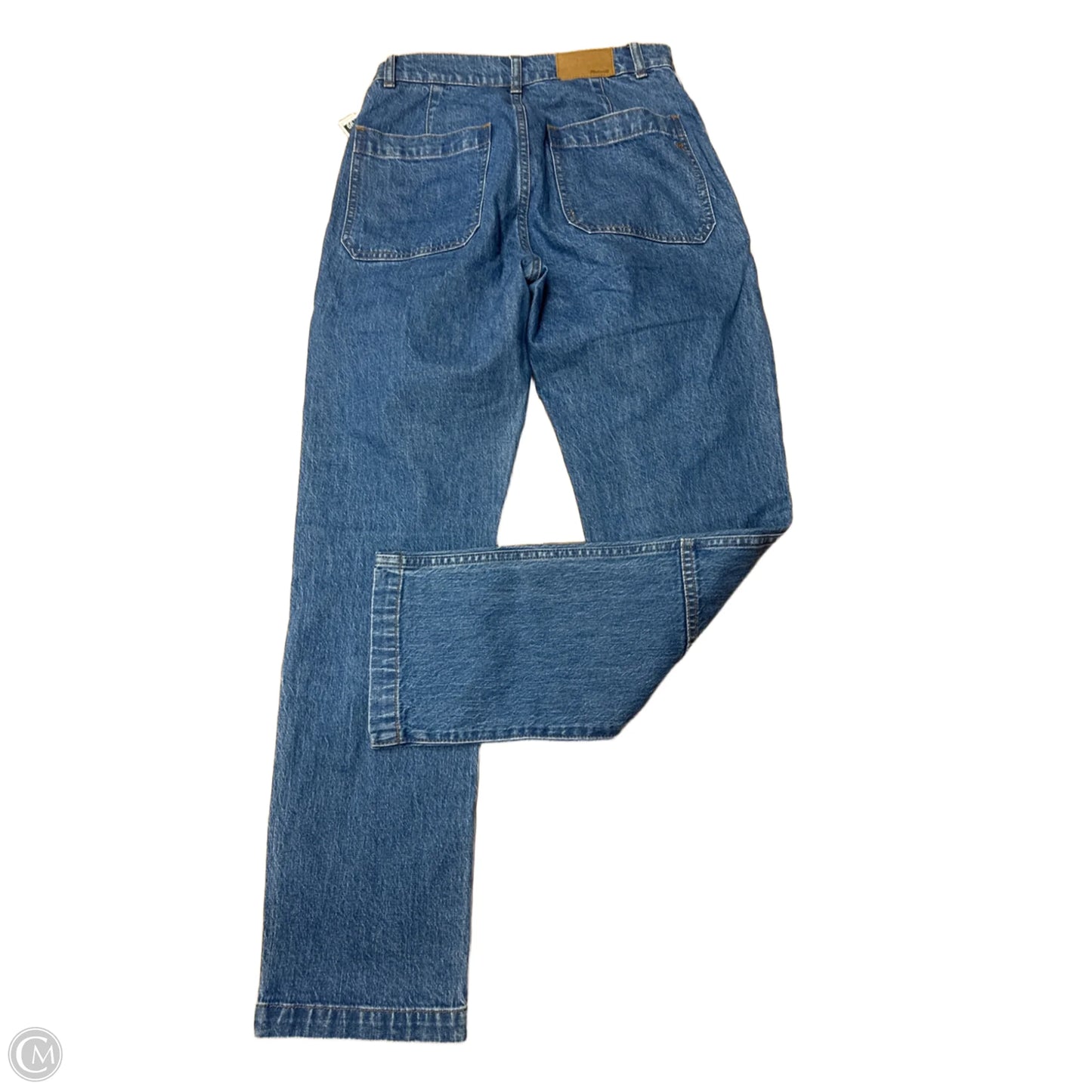 Jeans Straight By Madewell In Blue Denim, Size: 2