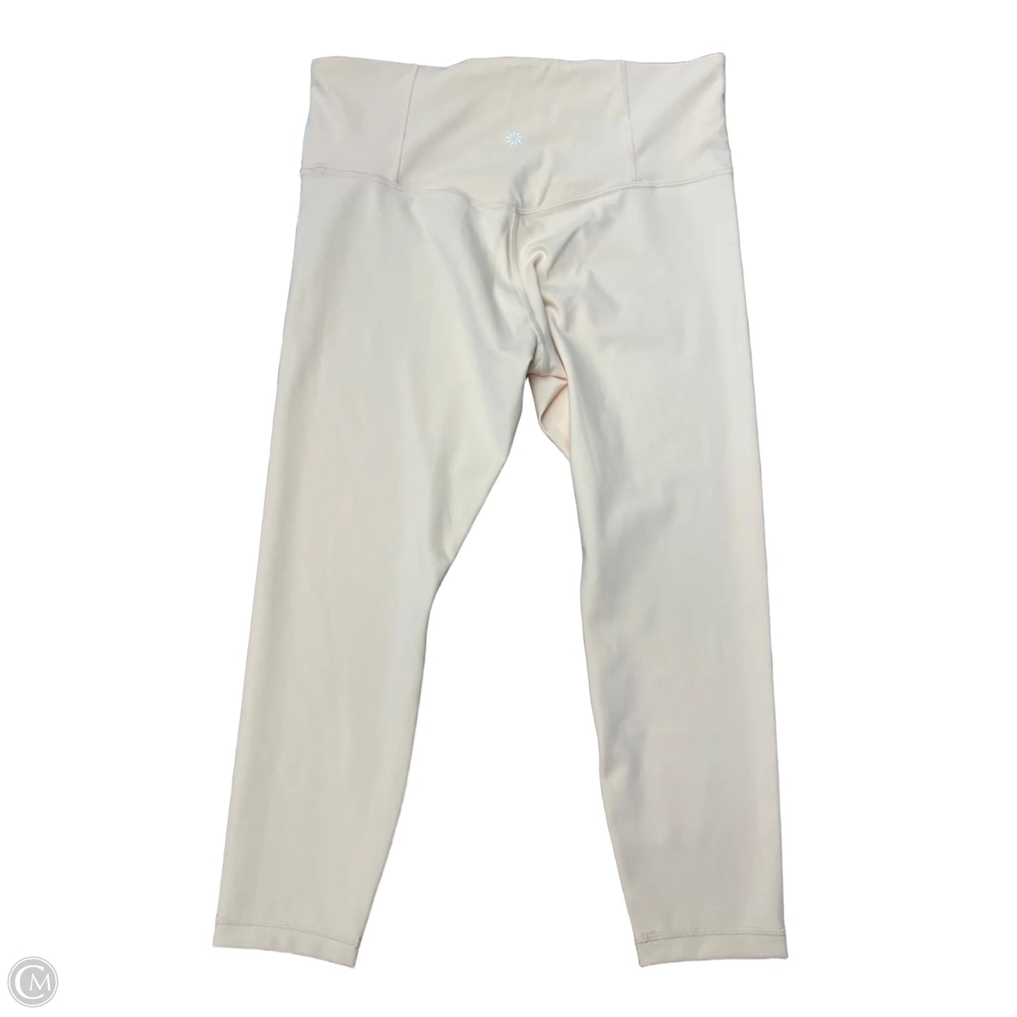 Athletic Leggings By Athleta In Orange, Size: L