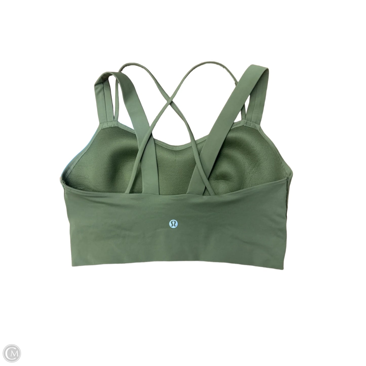 Athletic Bra By Lululemon In Green, Size: M