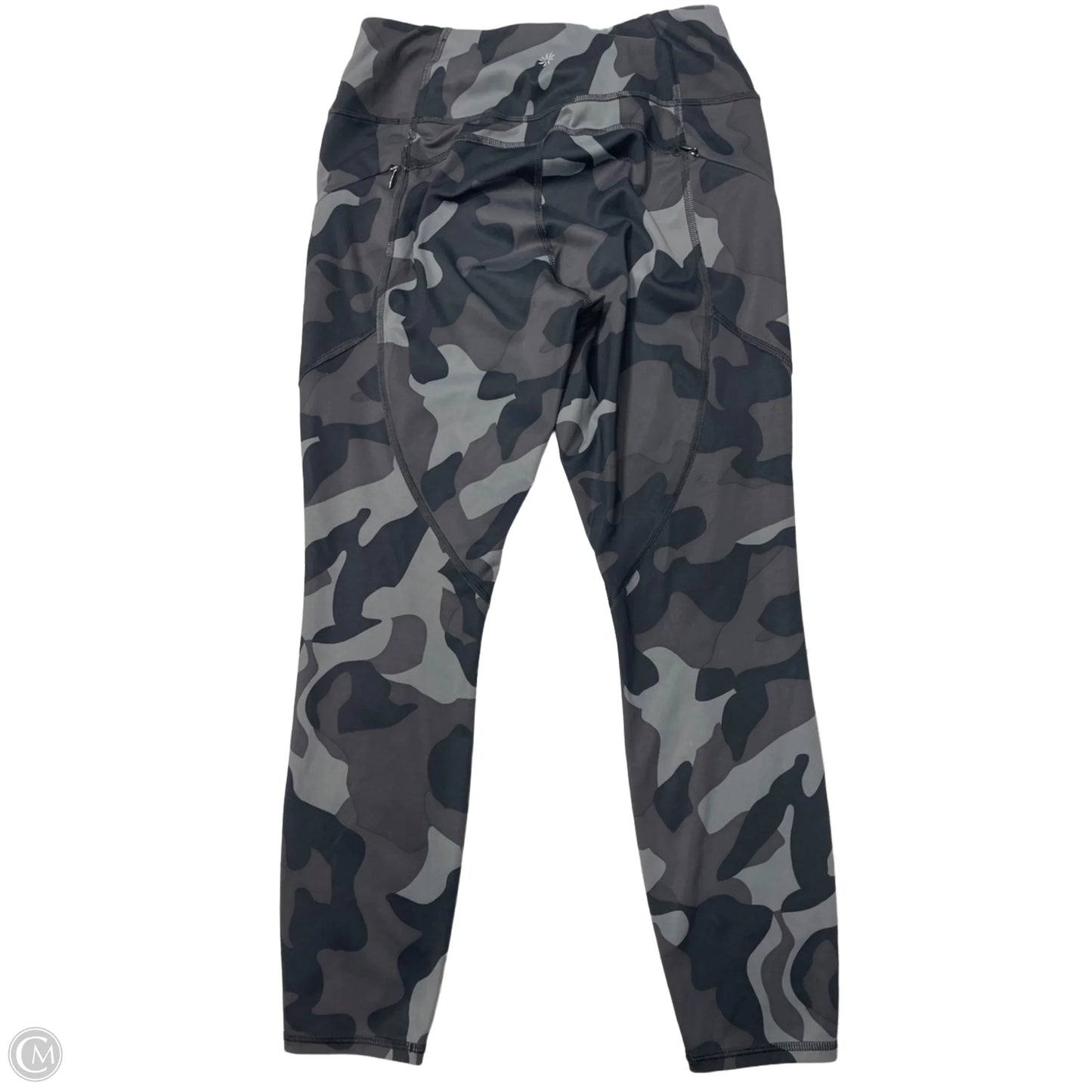 Athletic Leggings By Athleta In Camouflage Print, Size: S