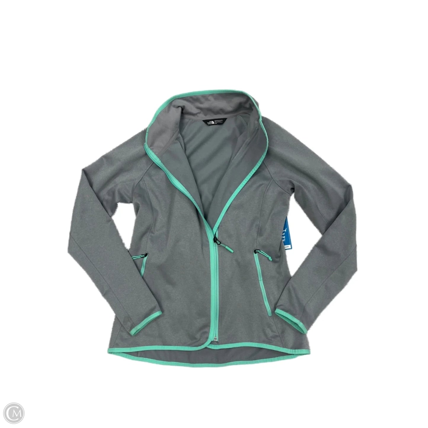 Athletic Jacket By The North Face In Grey, Size: M