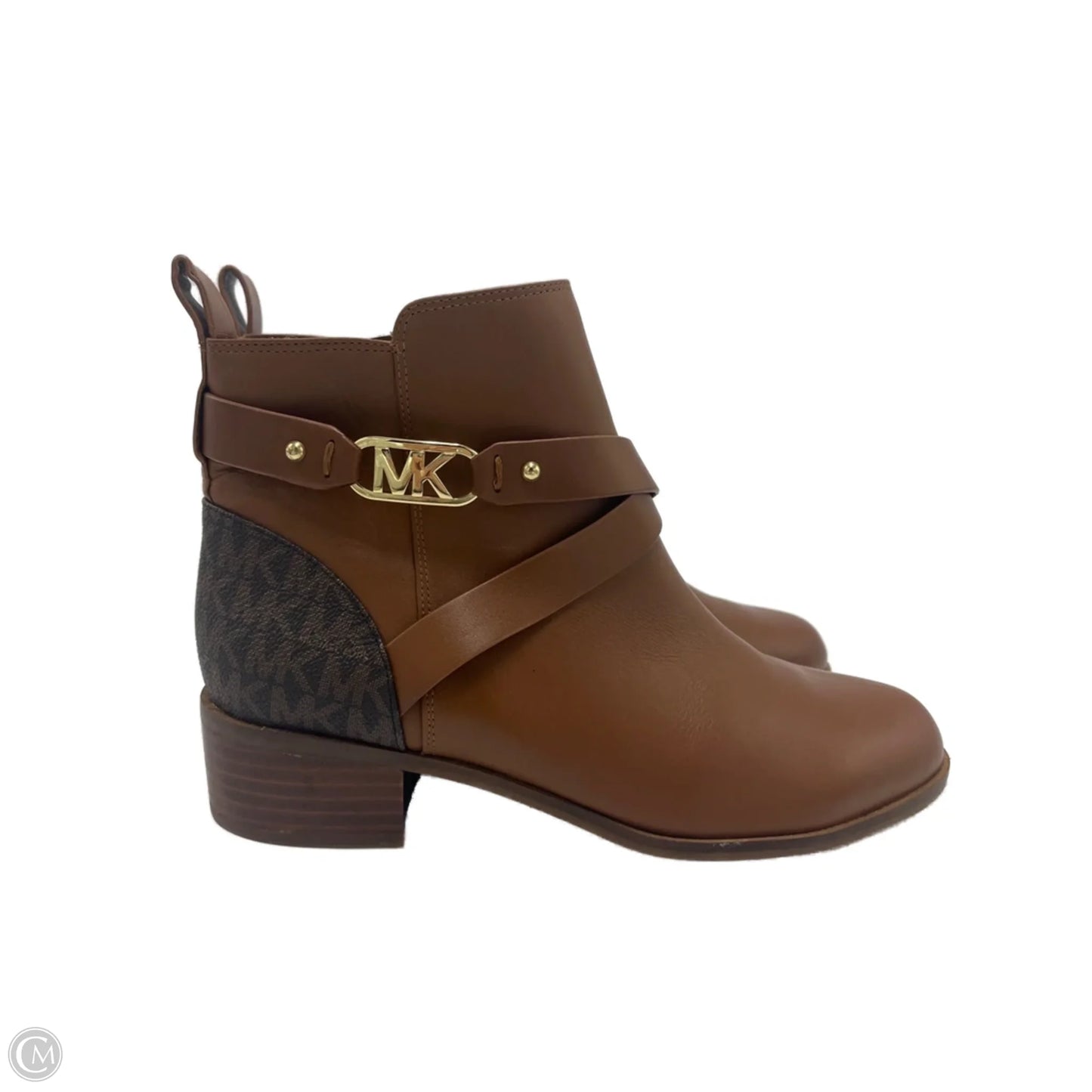 Boots Designer By Michael Kors In Brown, Size: 7.5