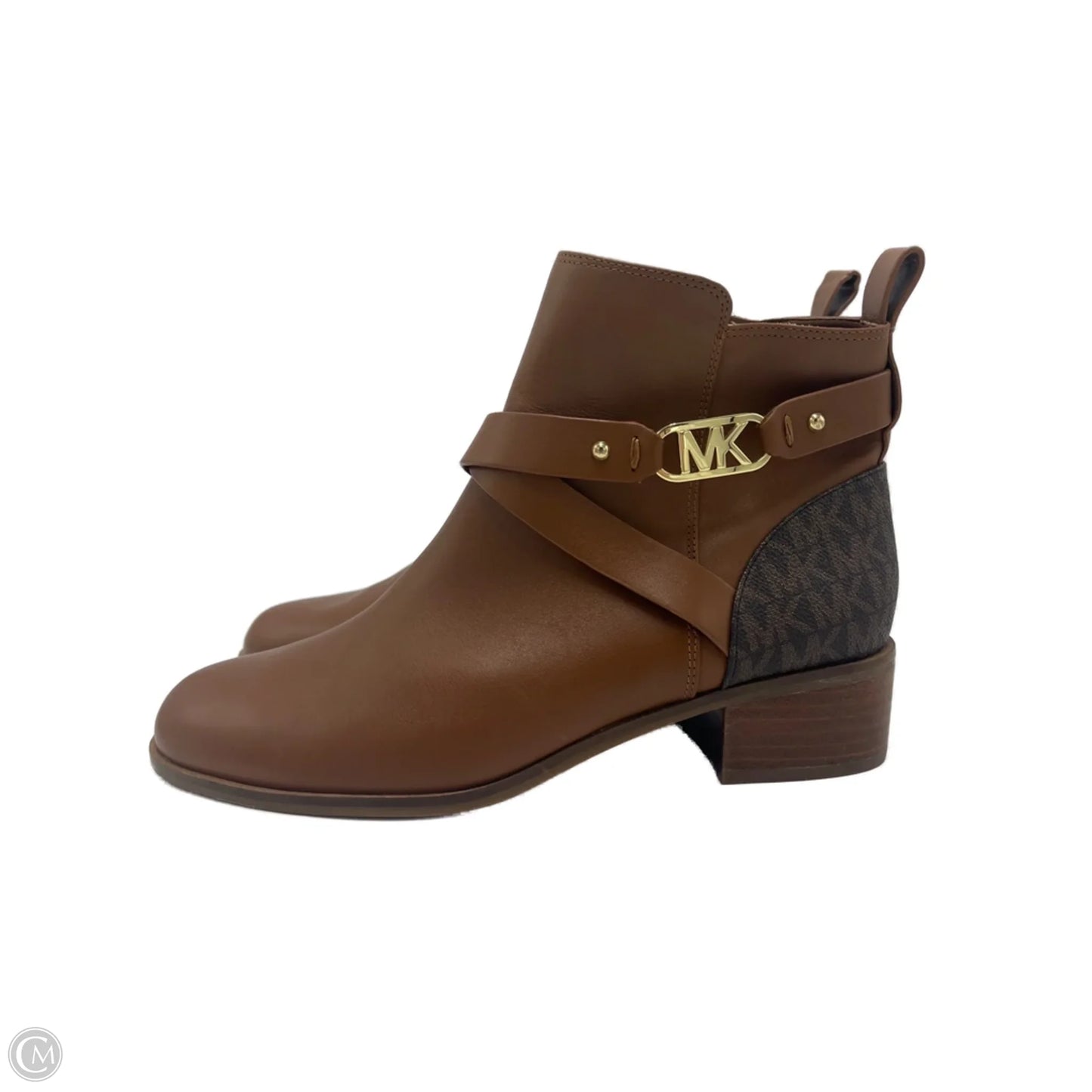 Boots Designer By Michael Kors In Brown, Size: 7.5