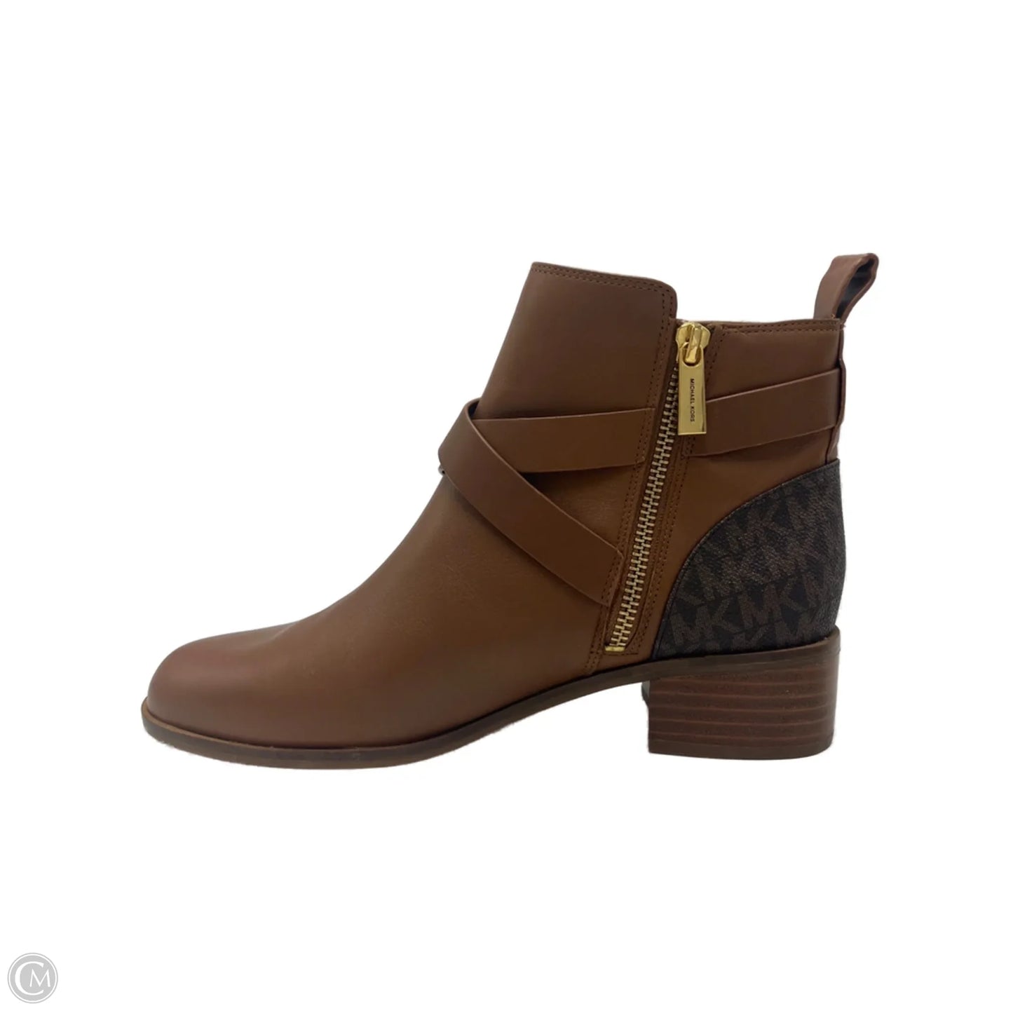 Boots Designer By Michael Kors In Brown, Size: 7.5