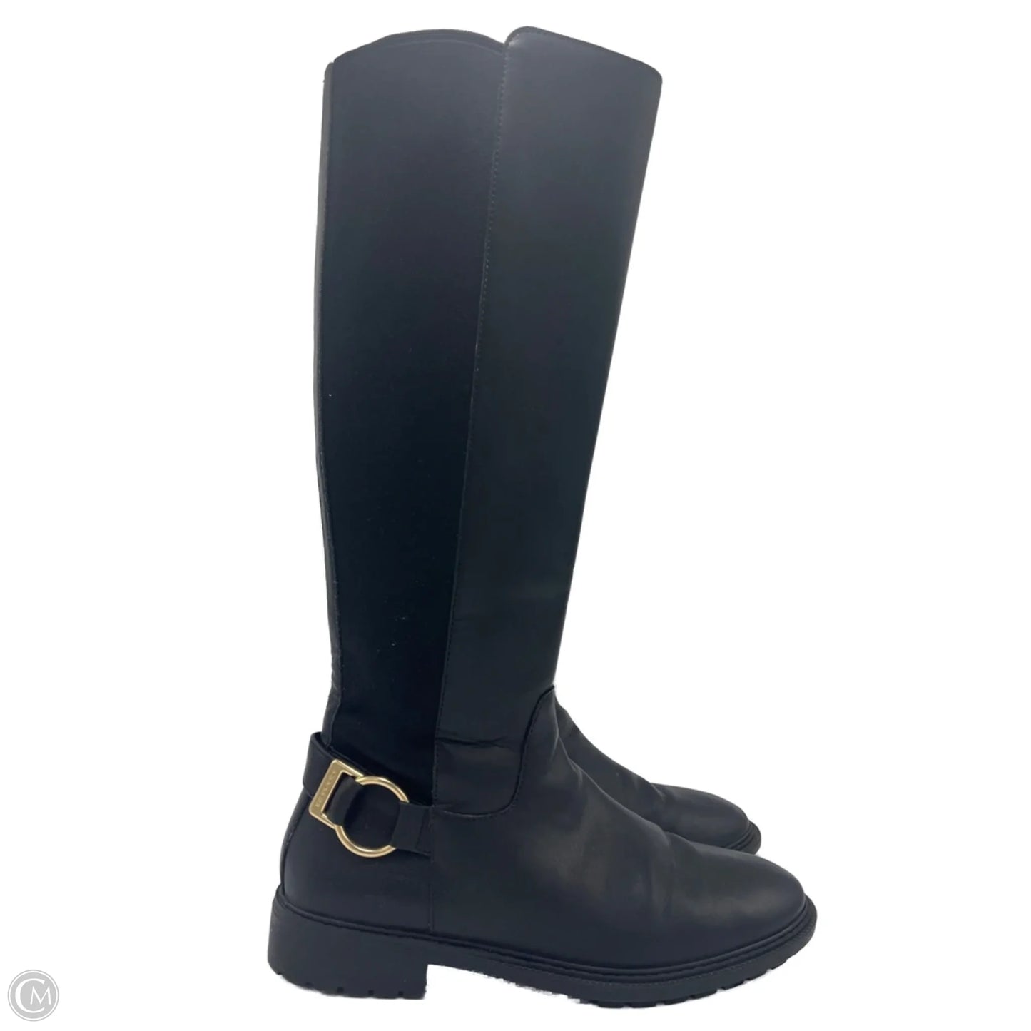 Boots Designer By Coach In Black, Size: 8
