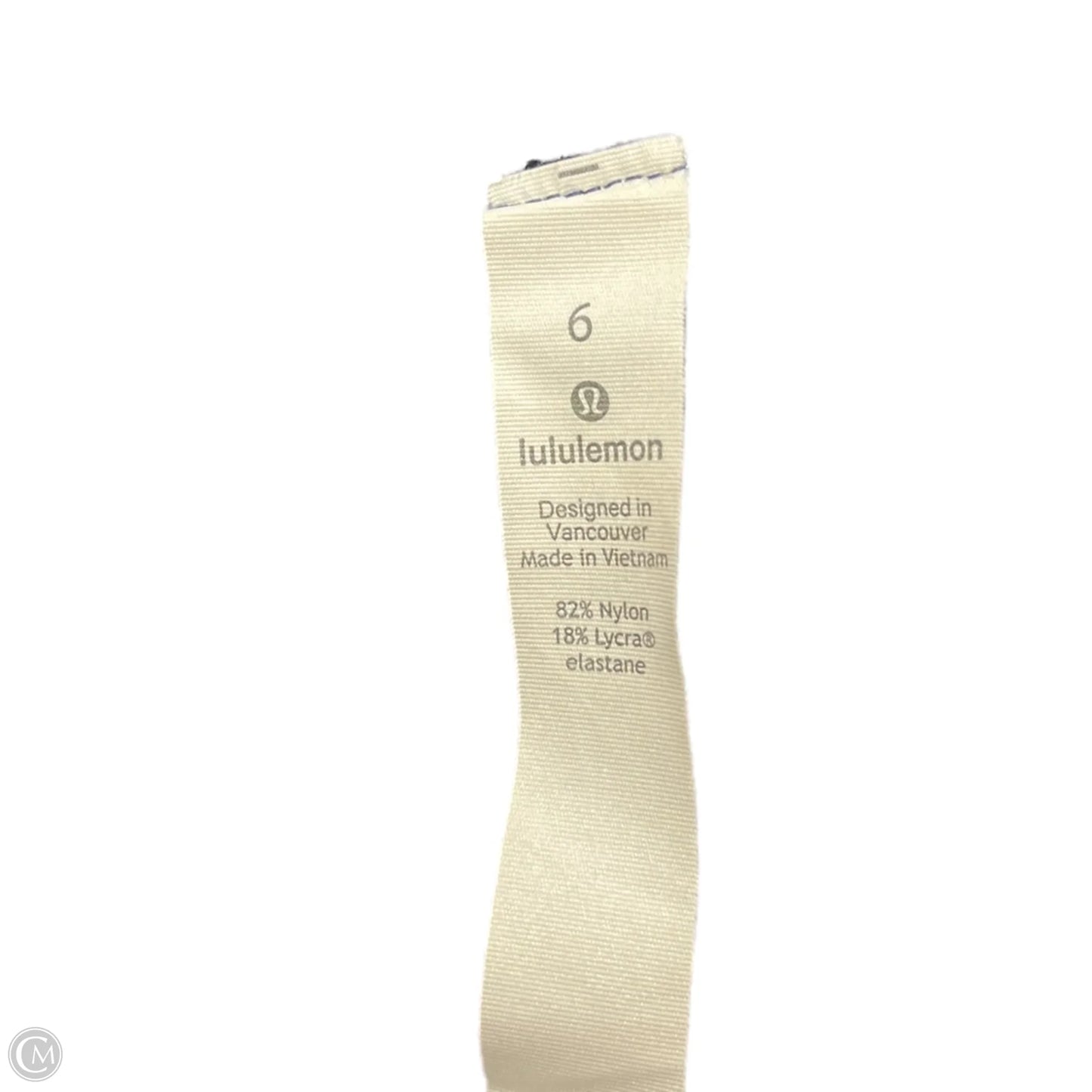 Athletic Leggings By Lululemon In Navy, Size: S