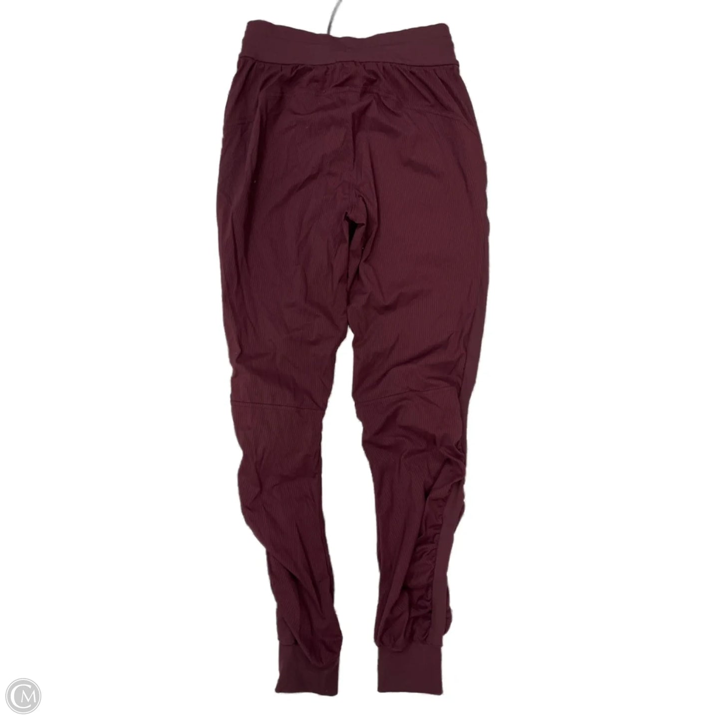 Athletic Pants By Lululemon In Maroon, Size: S