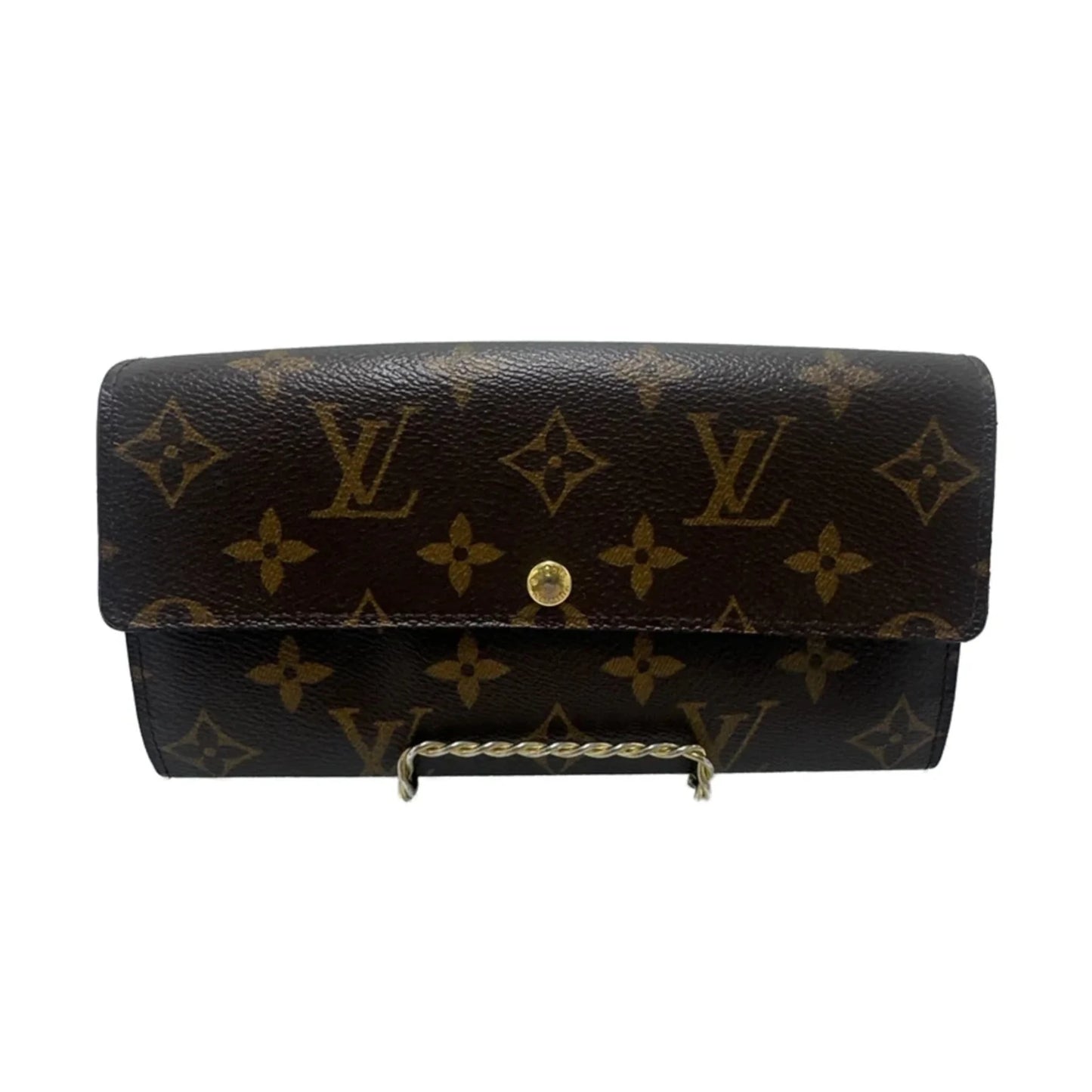 Louis Vuitton Monogram Sarah Luxury Designer Wallet