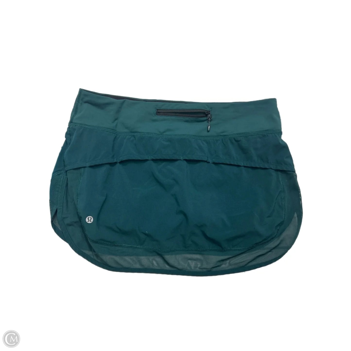 Athletic Skort By Lululemon In Green, Size: M