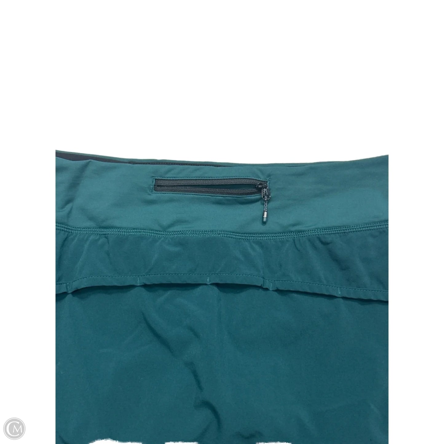 Athletic Skort By Lululemon In Green, Size: M