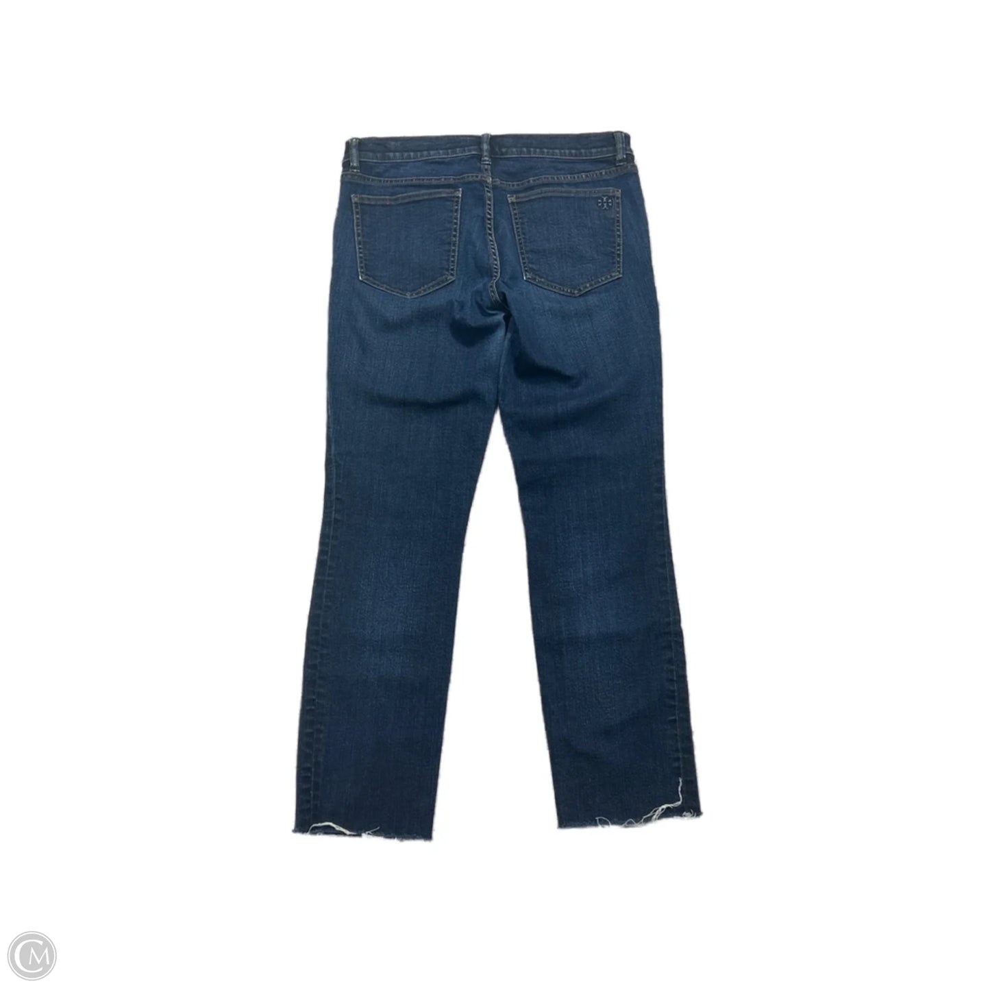 Jeans Designer By Tory Burch In Blue Denim, Size: 10