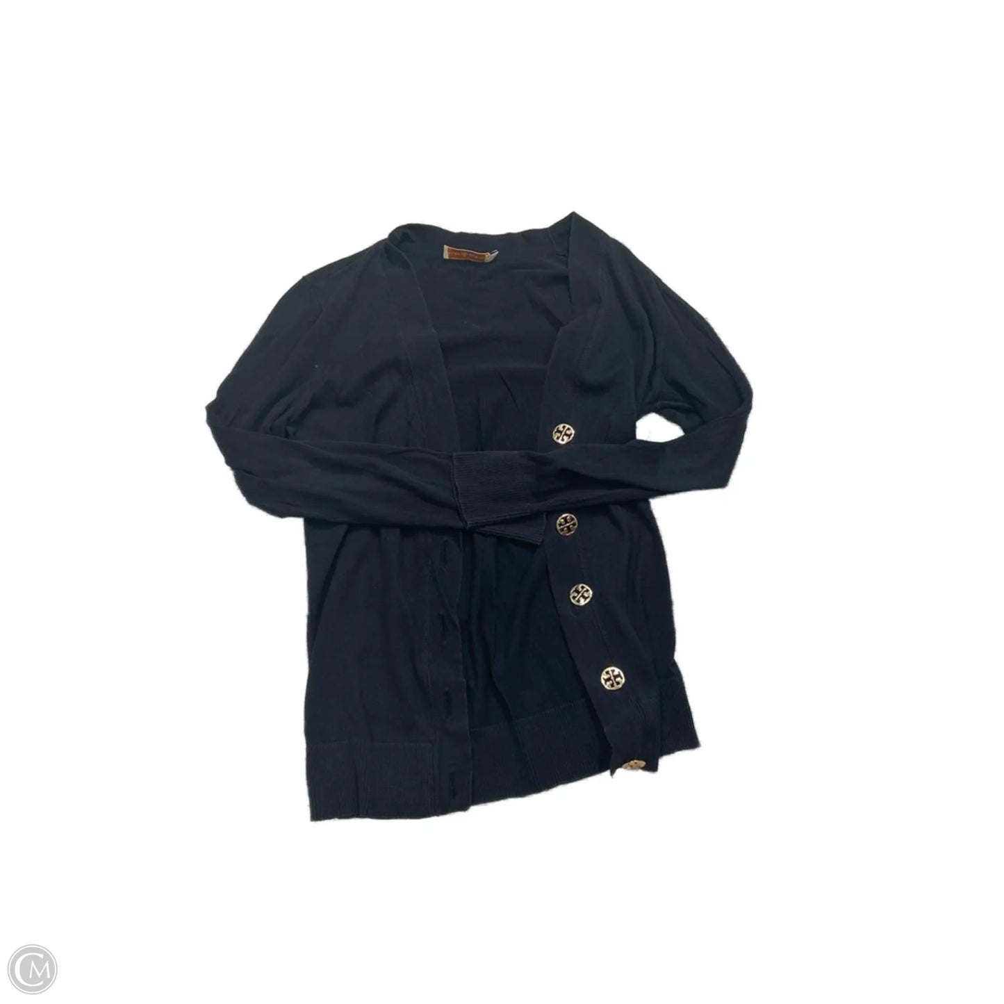 Cardigan Designer By Tory Burch In Navy, Size: M