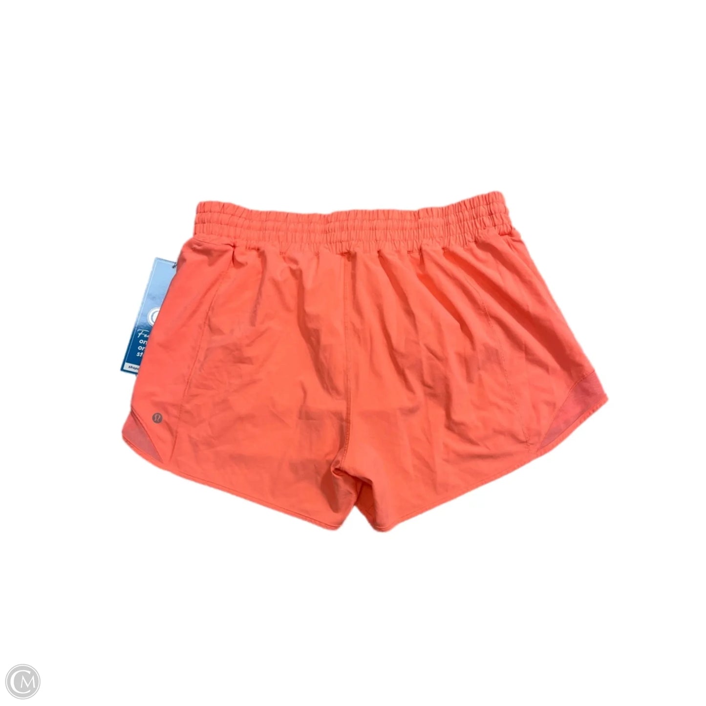 Athletic Shorts By Lululemon In Coral, Size: 14