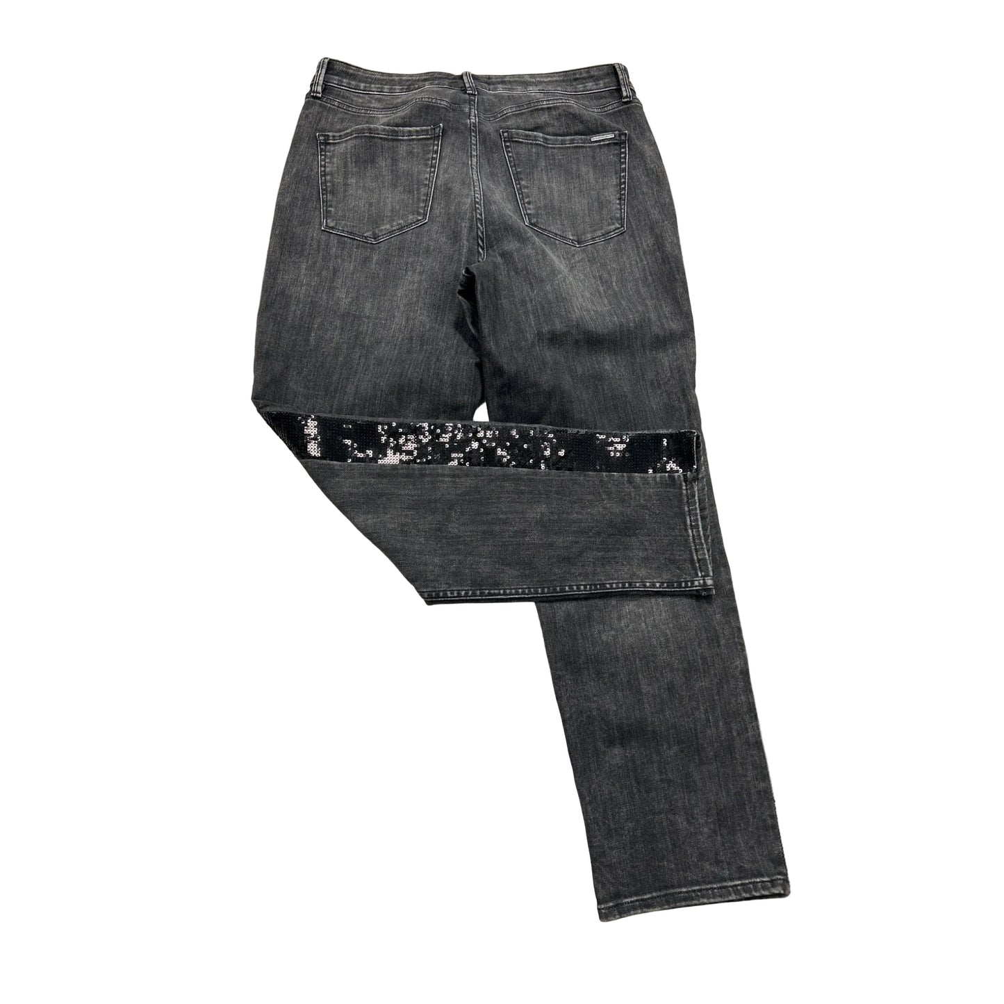 Jeans Straight By White House Black Market In Grey, Size: 10