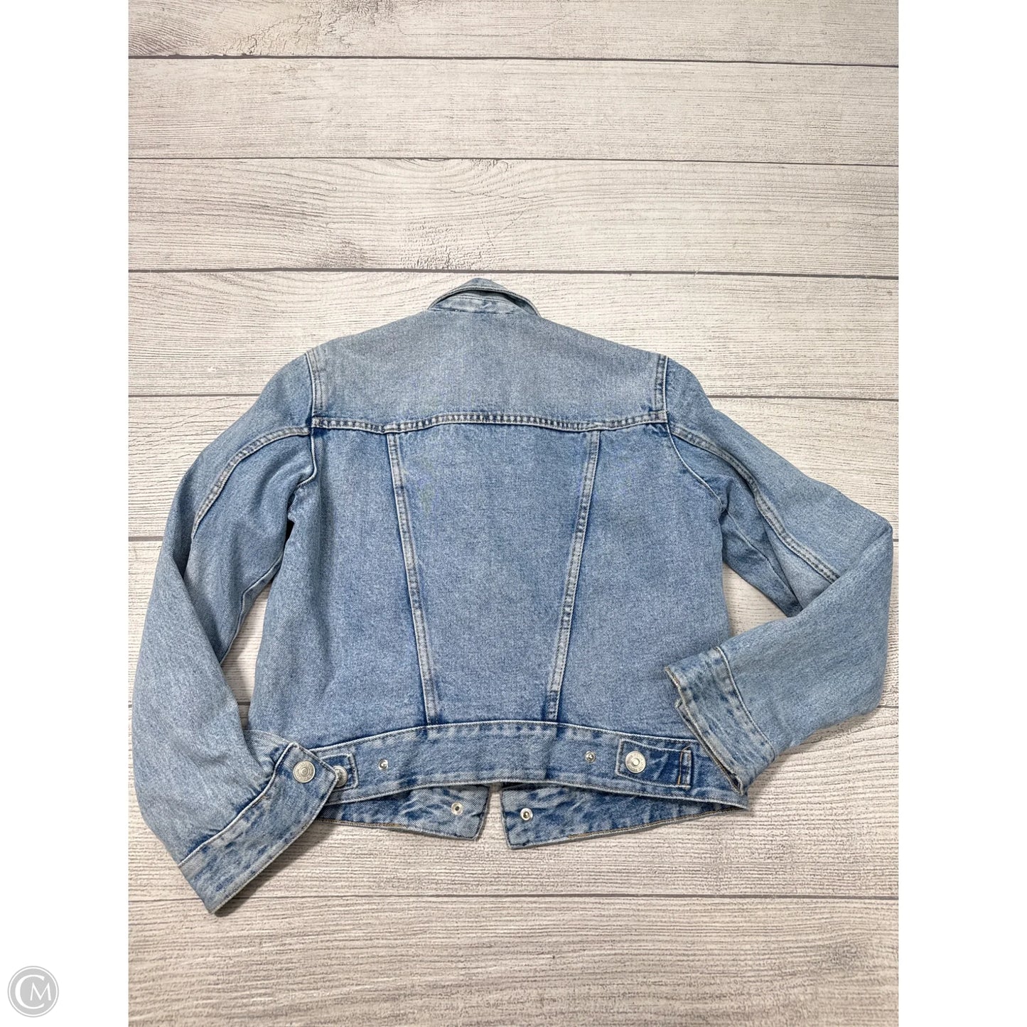 Jacket Denim By Zara In Blue Denim, Size: Xs