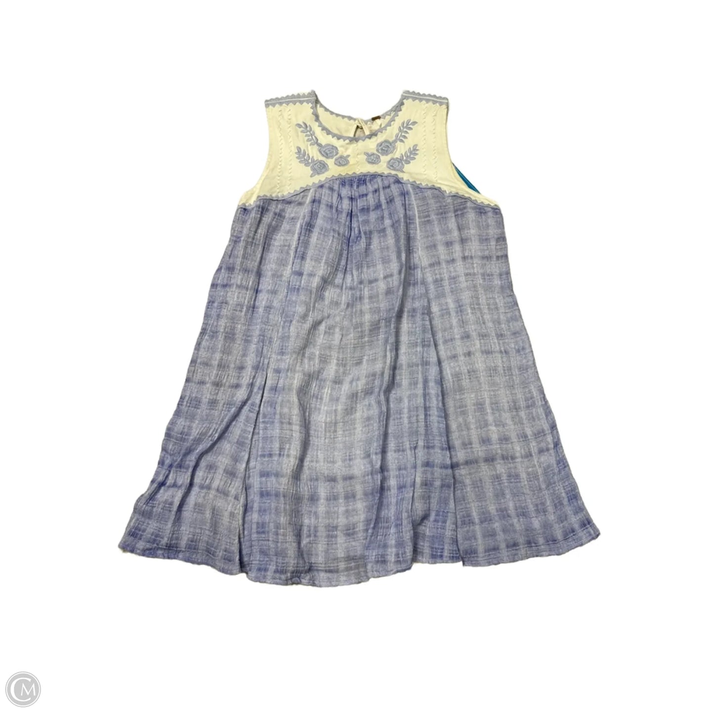Dress Casual Short By Free People In Blue & White, Size: M