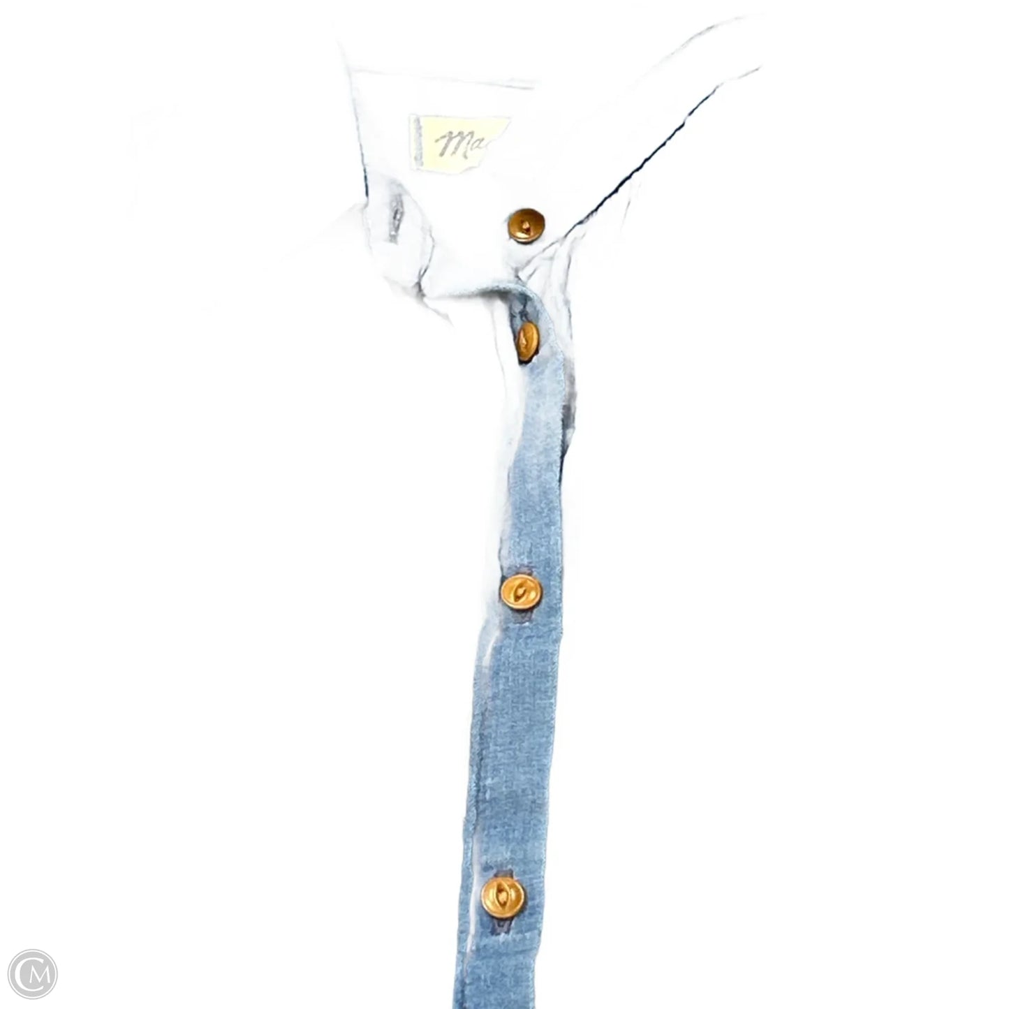 Top Short Sleeve By Madewell In Blue, Size: Xs