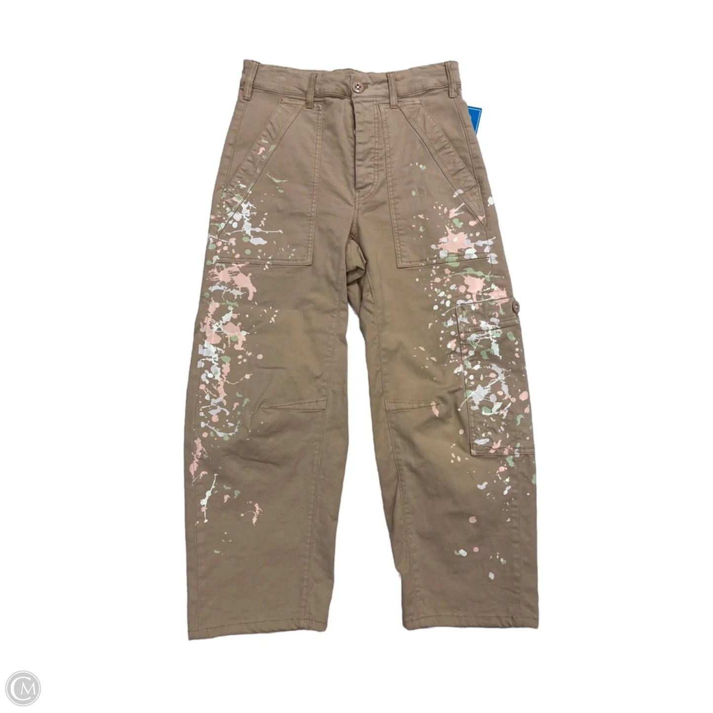 Pants Wide Leg By Pilcro In Orange & Pink, Size: 4