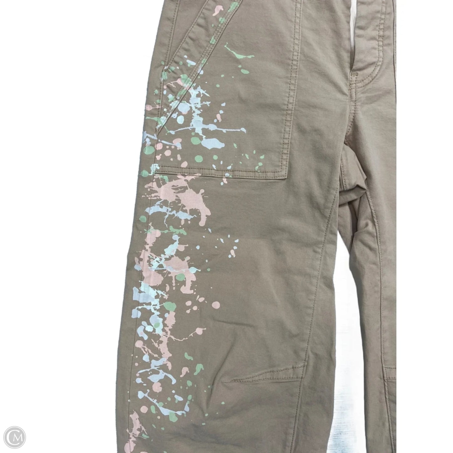 Pants Wide Leg By Pilcro In Orange & Pink, Size: 4