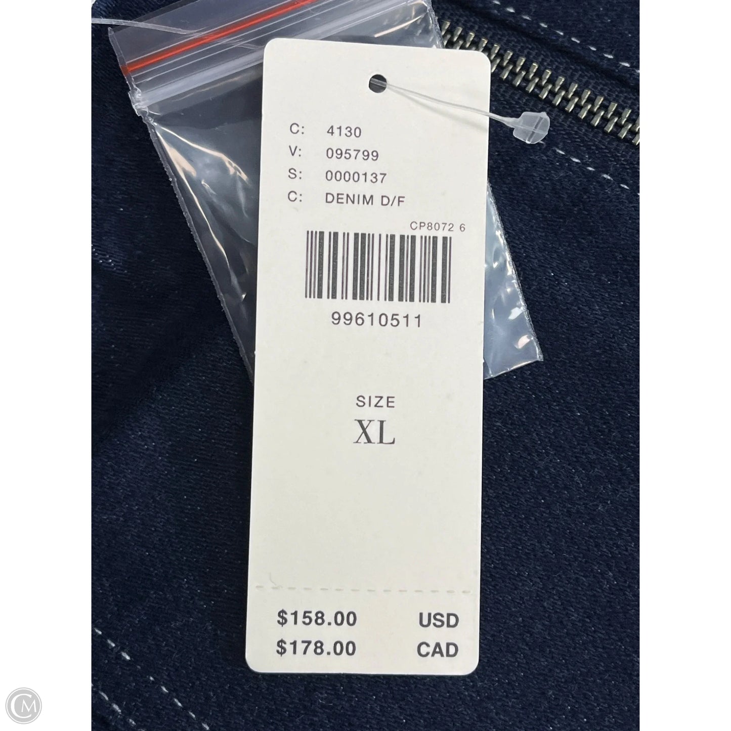 New! Dress Short By Pilcro In Blue Denim, Size: Xl