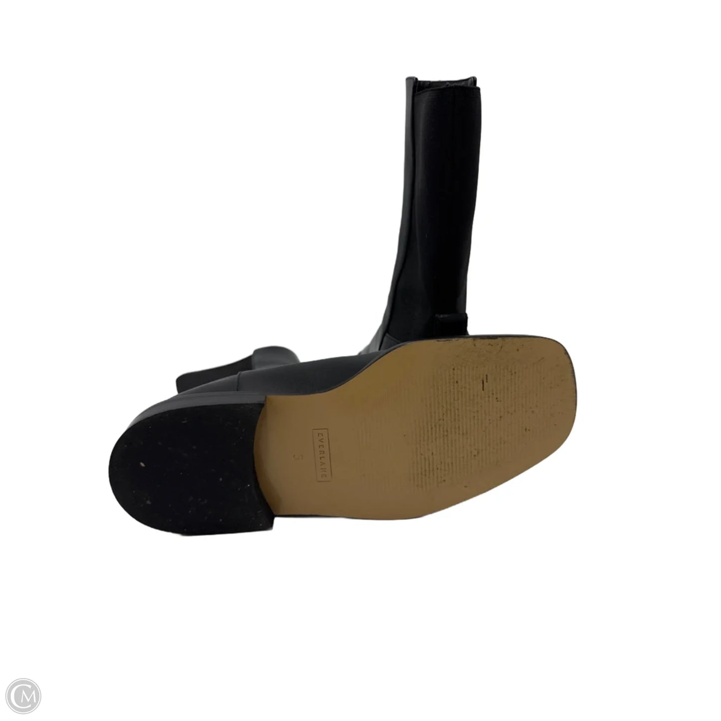 Boots Ankle Flats By Everlane In Black, Size: 5