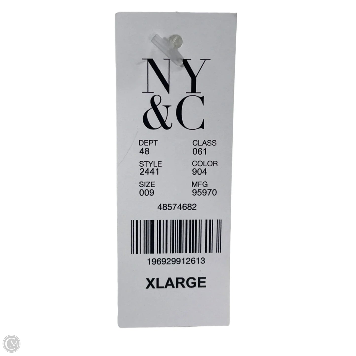 Sweater By New York And Co In White, Size: Xl