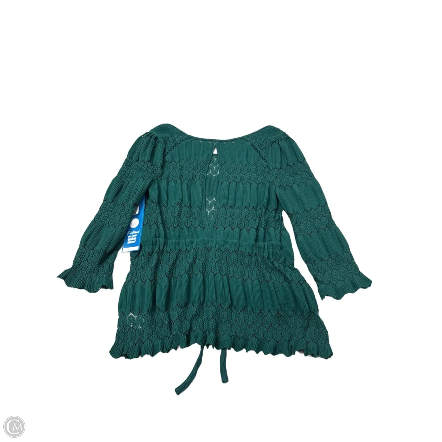 Top Long Sleeve By Free People In Teal, Size: S
